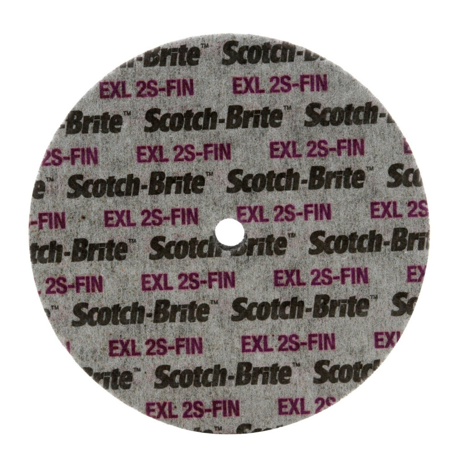 7000028449 - Scotch-Brite EXL Unitized Wheel, XL-UW, 2S Fine, 6 in x 1/4 in x 1/2 in, 8 ea/Case