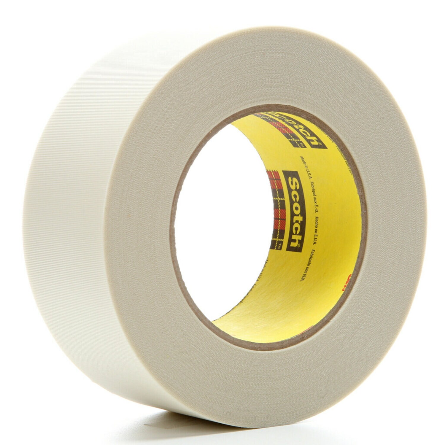 7000035829 - 3M Glass Cloth Tape 361, White, 2 in x 60 yd, 6.4 mil, 24 Roll/Case