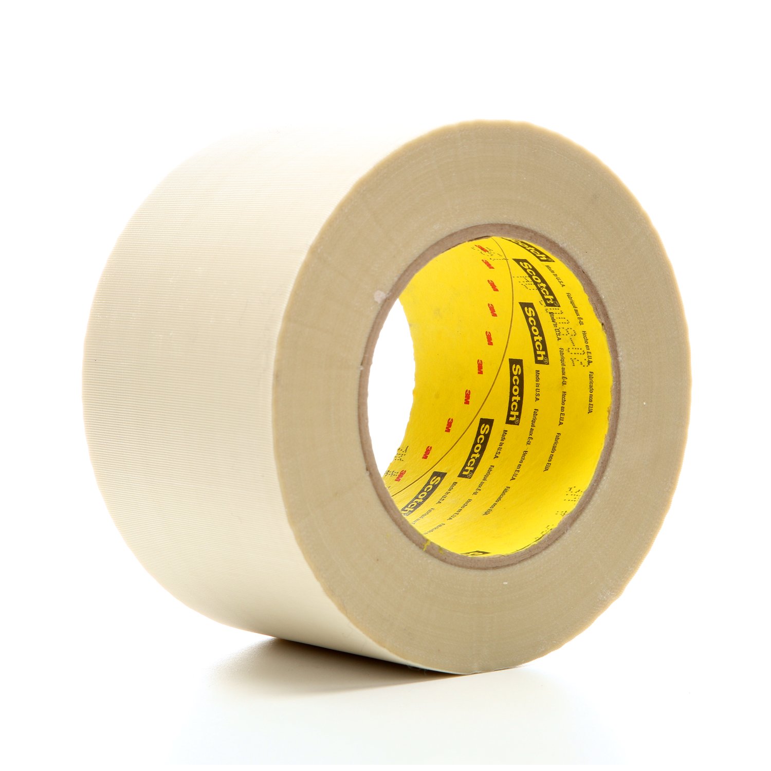 3M 79 Paper Core Glass Electrical Tape, 1/4 x 60 yd x 7 Mil, White, 1  Roll/Carton, 144 Roll/Case