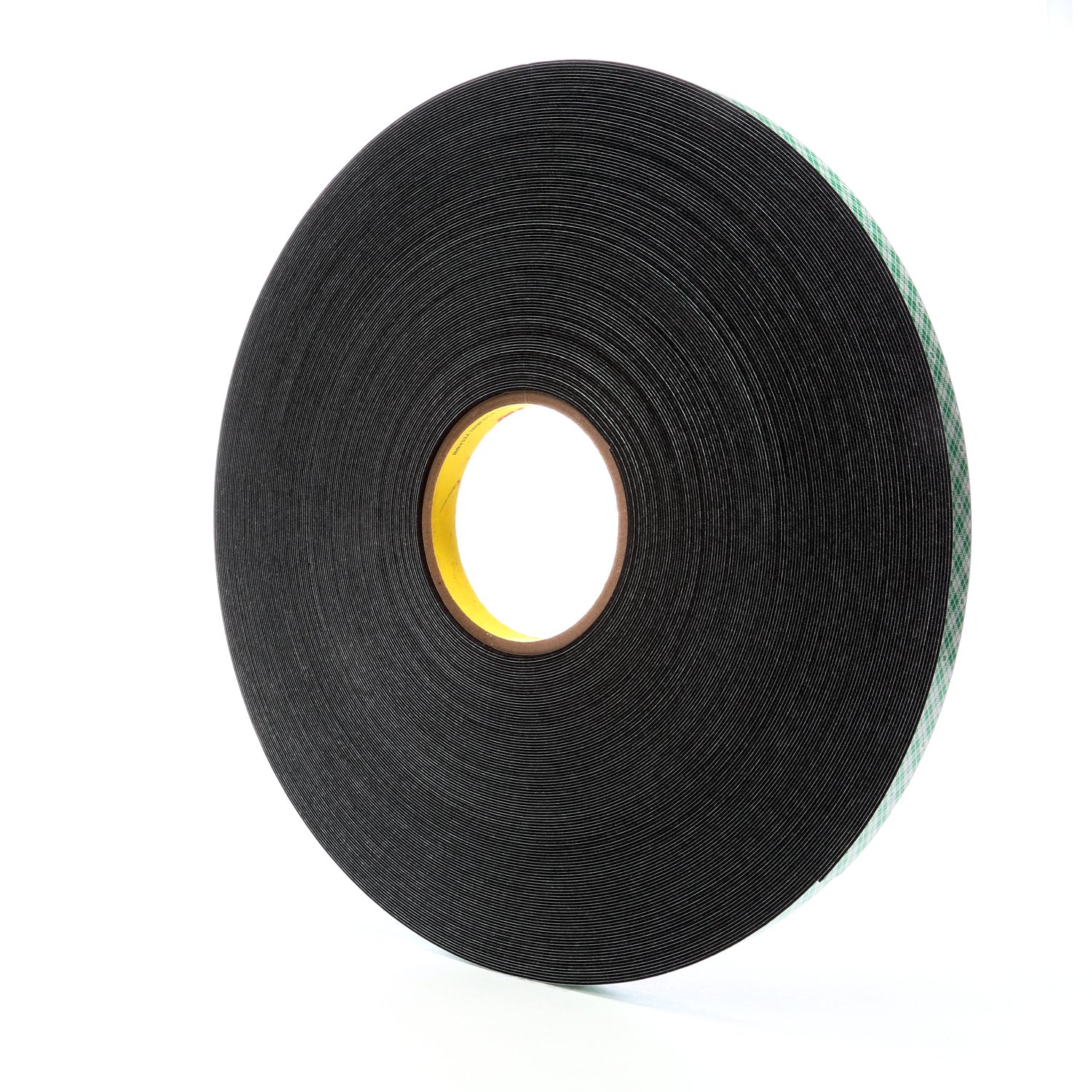 7010372133 - 3M Double Coated Urethane Foam Tape 4052, Black, 1/2 in x 72 yd, 31 mil, 18 Roll/Case