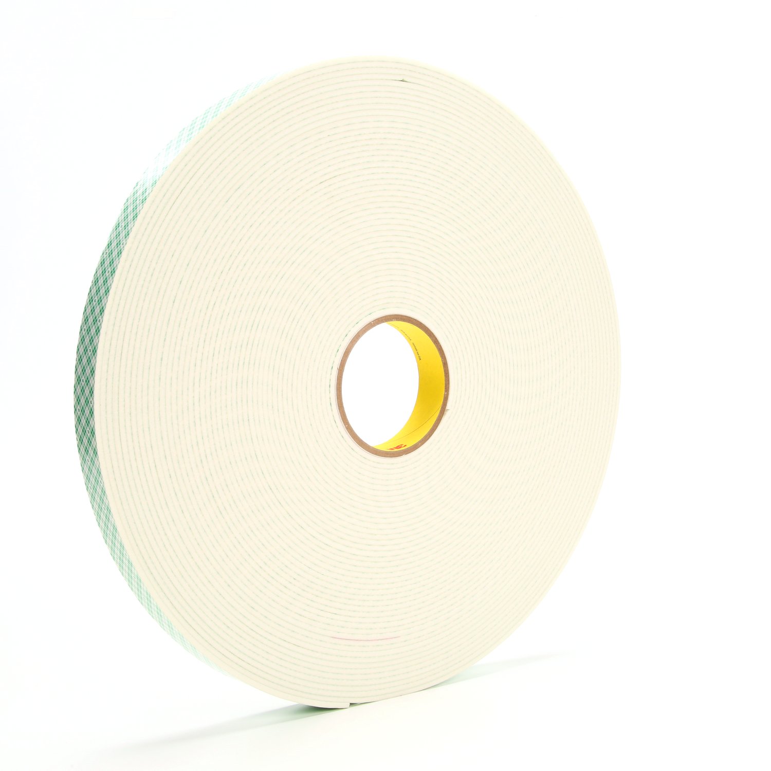 7000048483 - 3M Double Coated Urethane Foam Tape 4008, Off White, 1 in x 36 yd, 125 mil, 9 Roll/Case