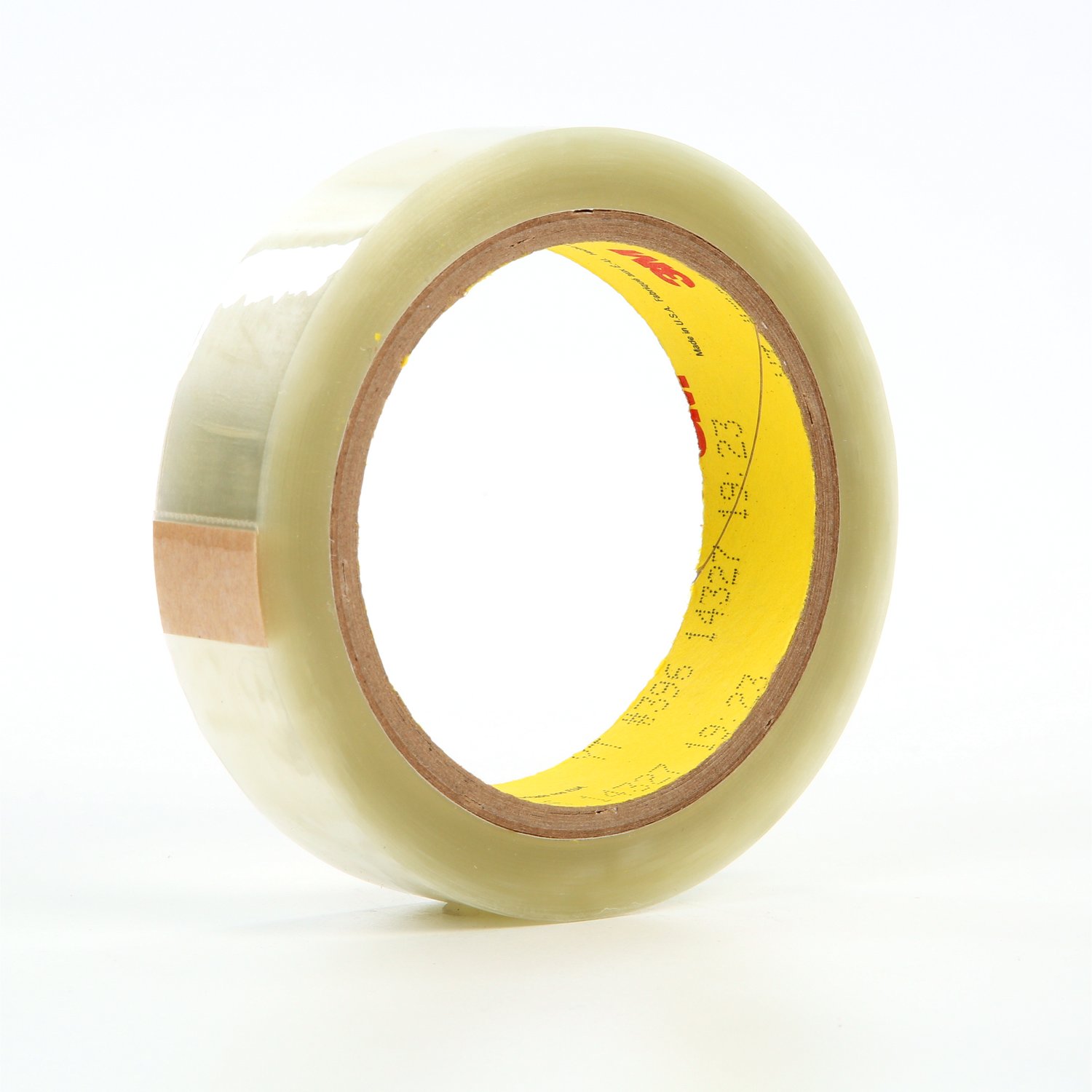 7000048489 - 3M Super Bond Film Tape 396, Transparent, 1 in x 36 yd, 4.1 mil, 36 Roll/Case