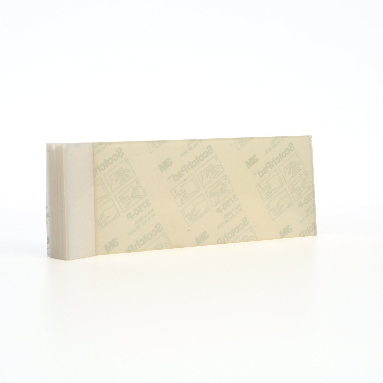 7000048510 - 3M Tape Sheets 3750P, Clear, 2 in x 6 in, 5 Pack/Case