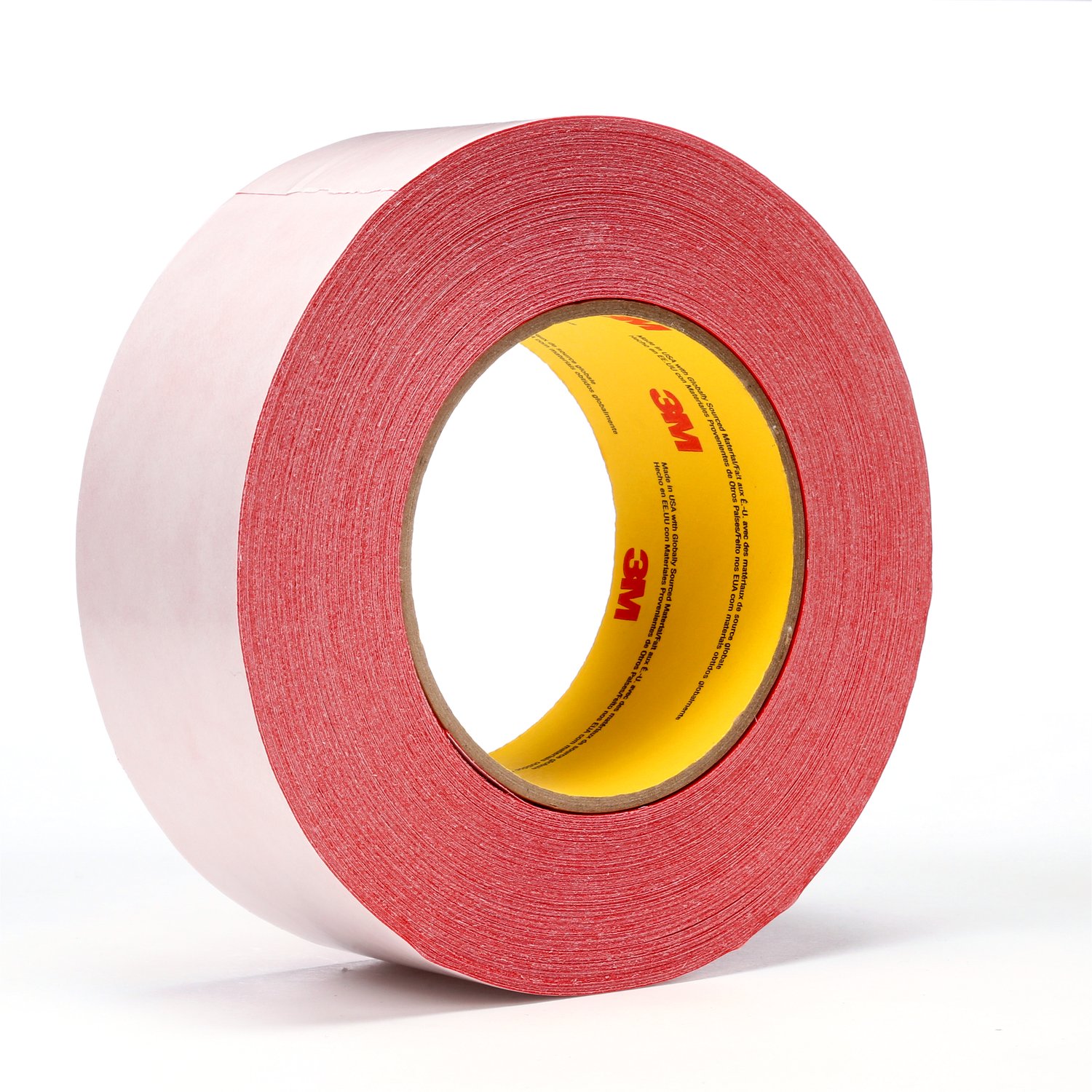 7000049265 - 3M Double Coated Tape 9737R, Red, 48 mm x 55 m, 3.5 mil, 24 rolls per
case