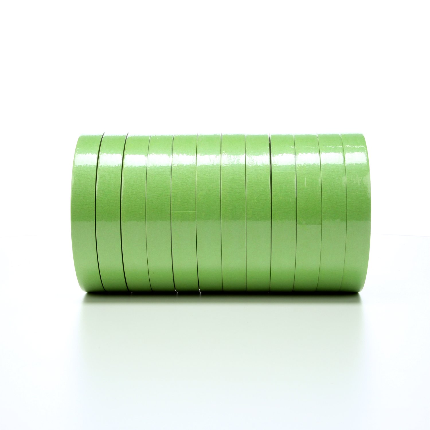 7010373704 - 3M High Performance Green Masking Tape 401+, 3 mm x 55 m, 248 Roll/Case