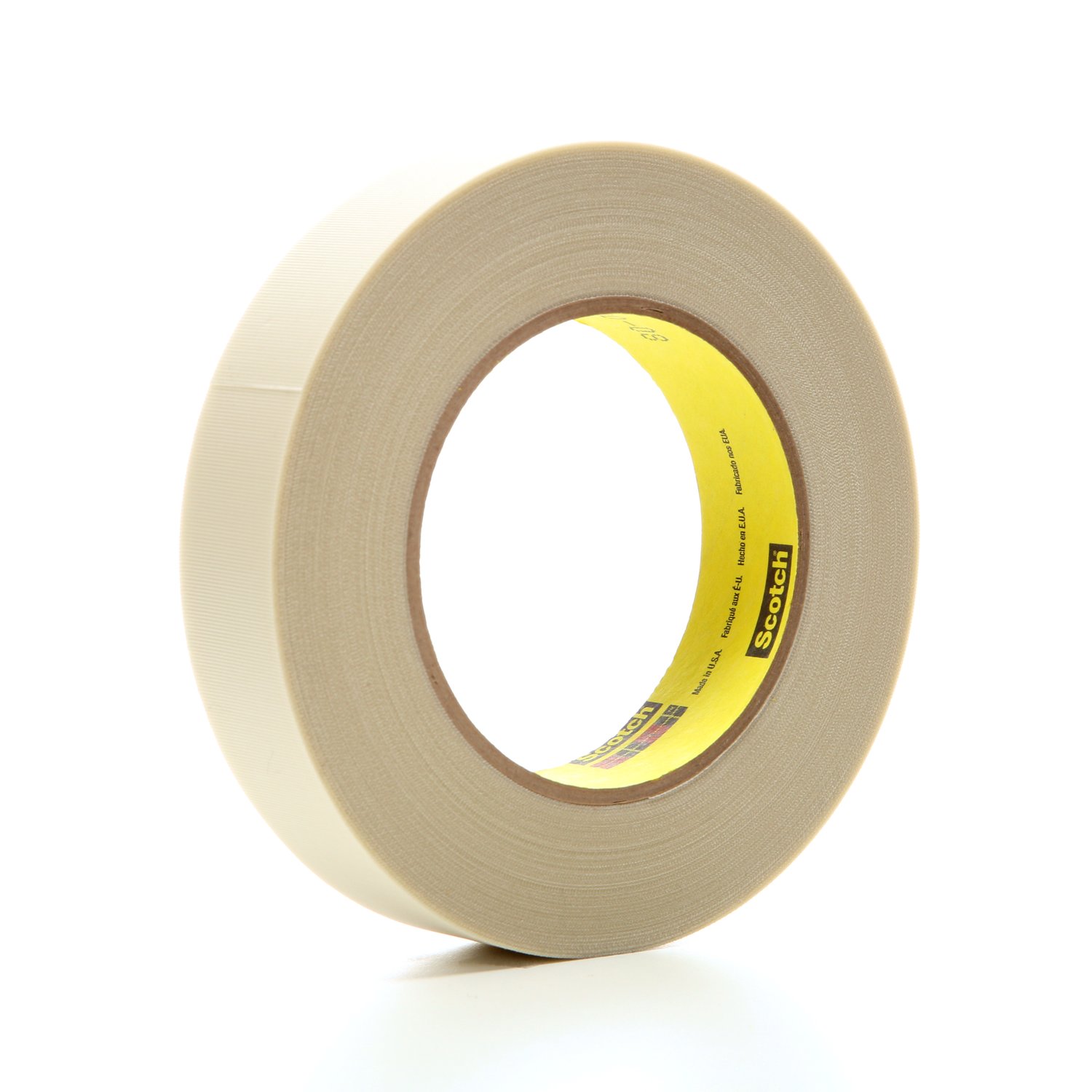 7000047442 - 3M Glass Cloth Tape 361, White, 1 in x 60 yd, 6.4 mil, 36 Roll/Case