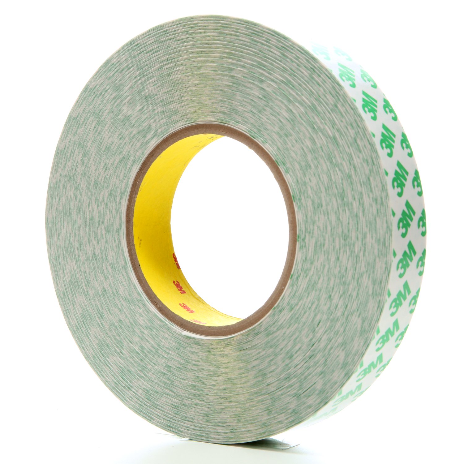 7000124692 - 3M High Performance Double Coated Tape 9087, White, 1 in x 55 yd, 10.1 mil, 18 Roll/Case