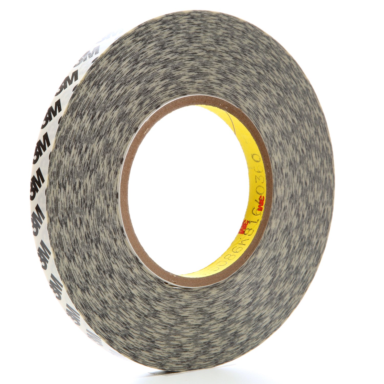 7010375421 - 3M High Performance Double Coated Tape 9086, White, 1/2 in x 60 yd, 7.5 mil, 72 Roll/Case
