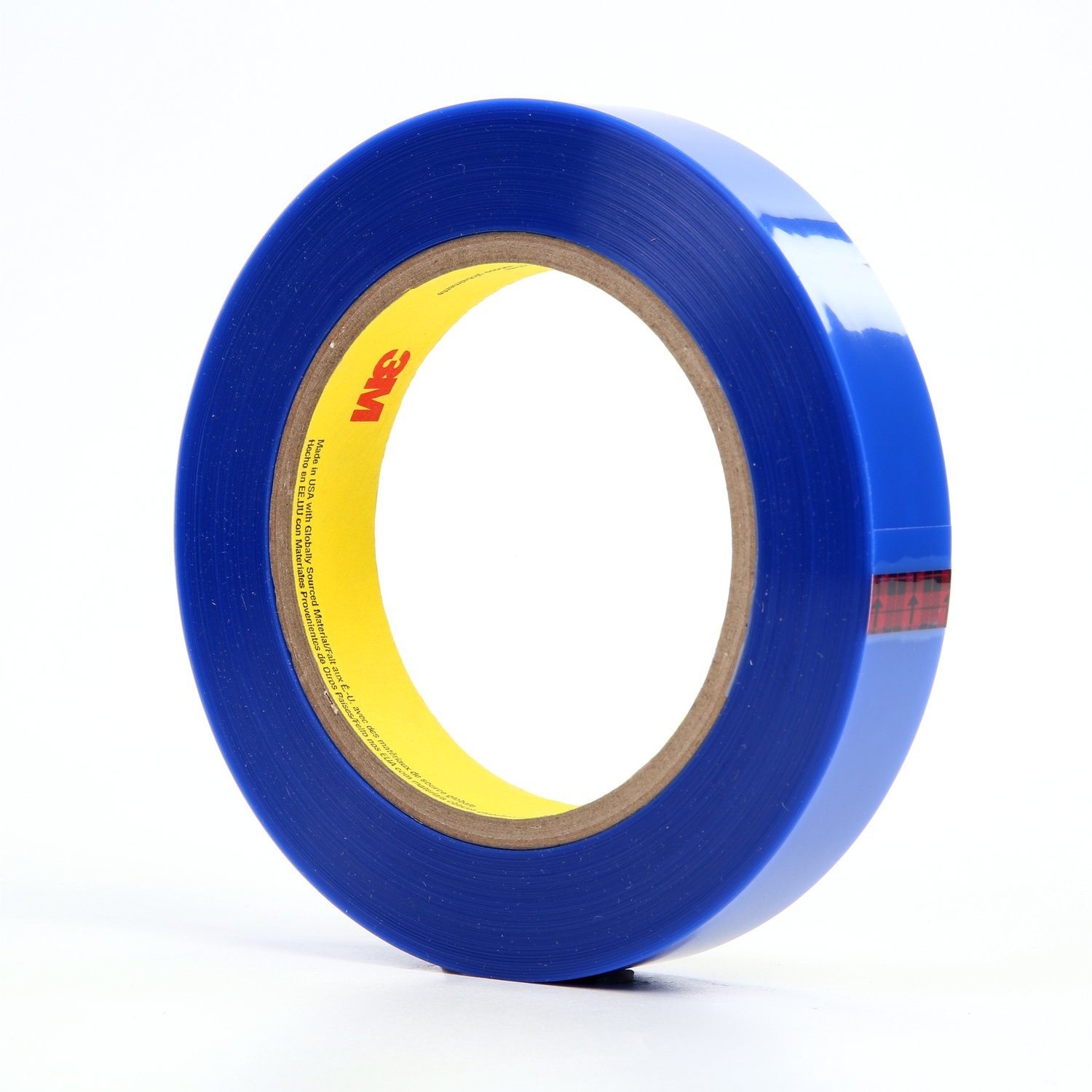 7000049601 - 3M Polyester Tape 8902, Blue, 3/4 in x 72 yd, 3.4 mil, 48 Roll/Case