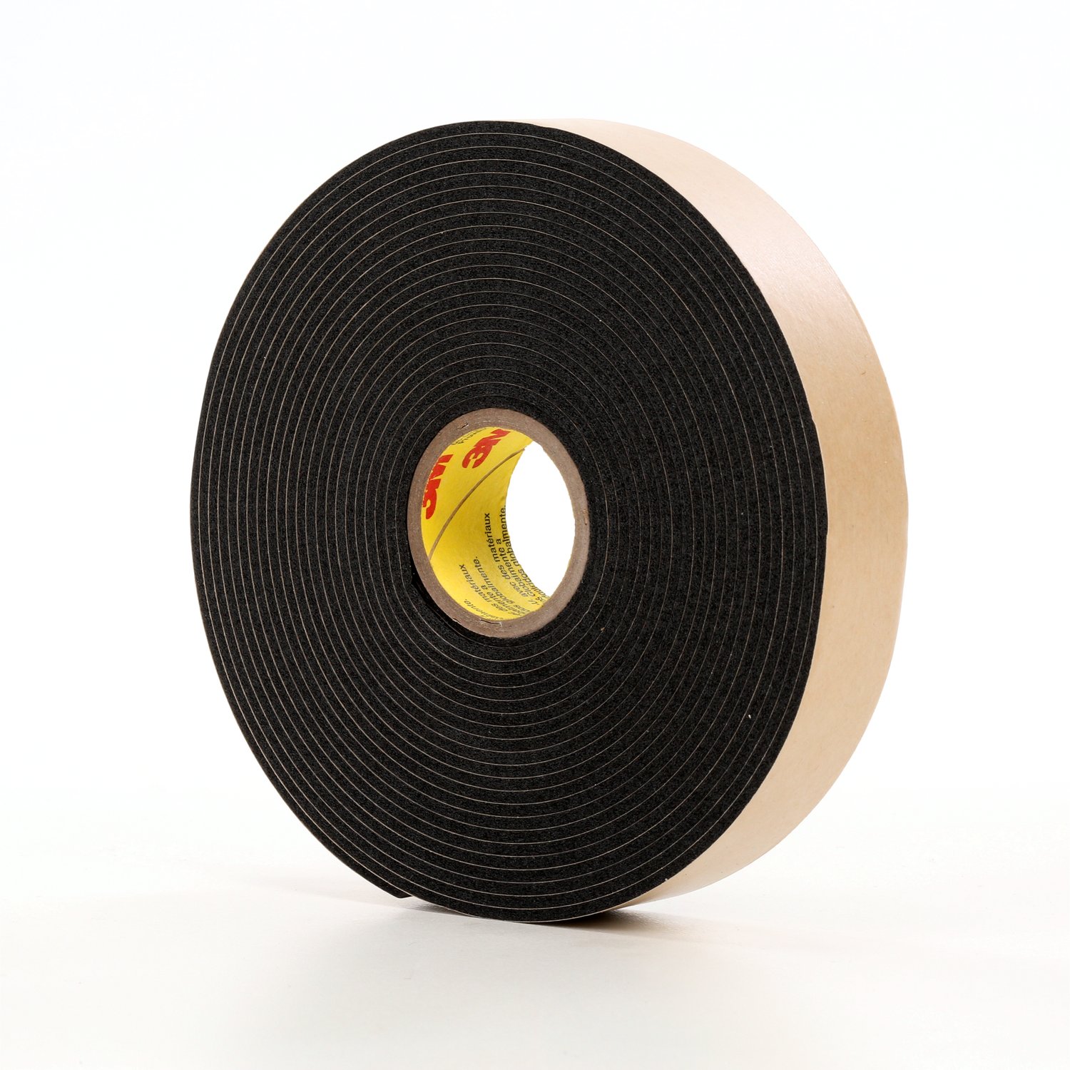 7010376093 - 3M Double Coated Polyethylene Foam Tape 4496B, Black, 18 in x 36 Yds, 62 mil, 1 Roll/Case