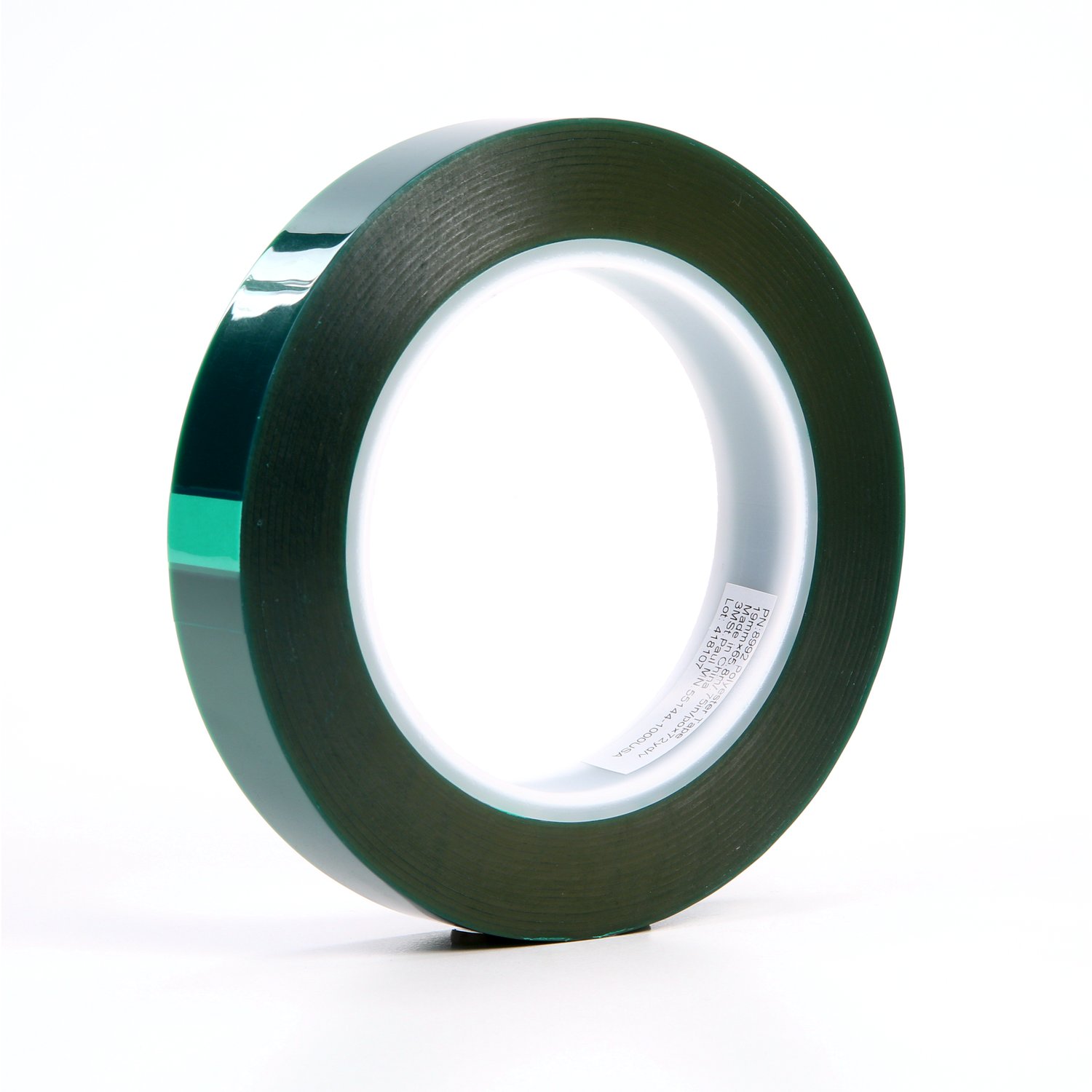 7000049775 - 3M Polyester Tape 8992, Green, 3/4 in x 72 yd, 3.2 mil, 48 Roll/Case
