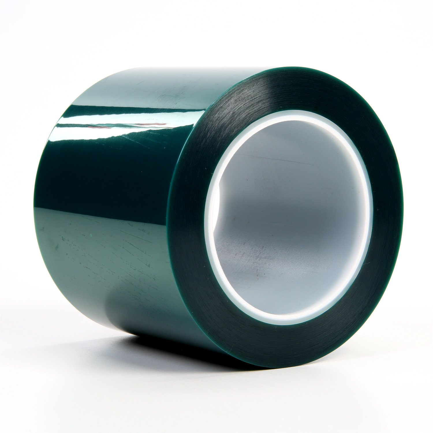 7010374930 - 3M Polyester Tape 8992, Green, 4 in x 72 yd, 3.2 mil, 8 rolls per case