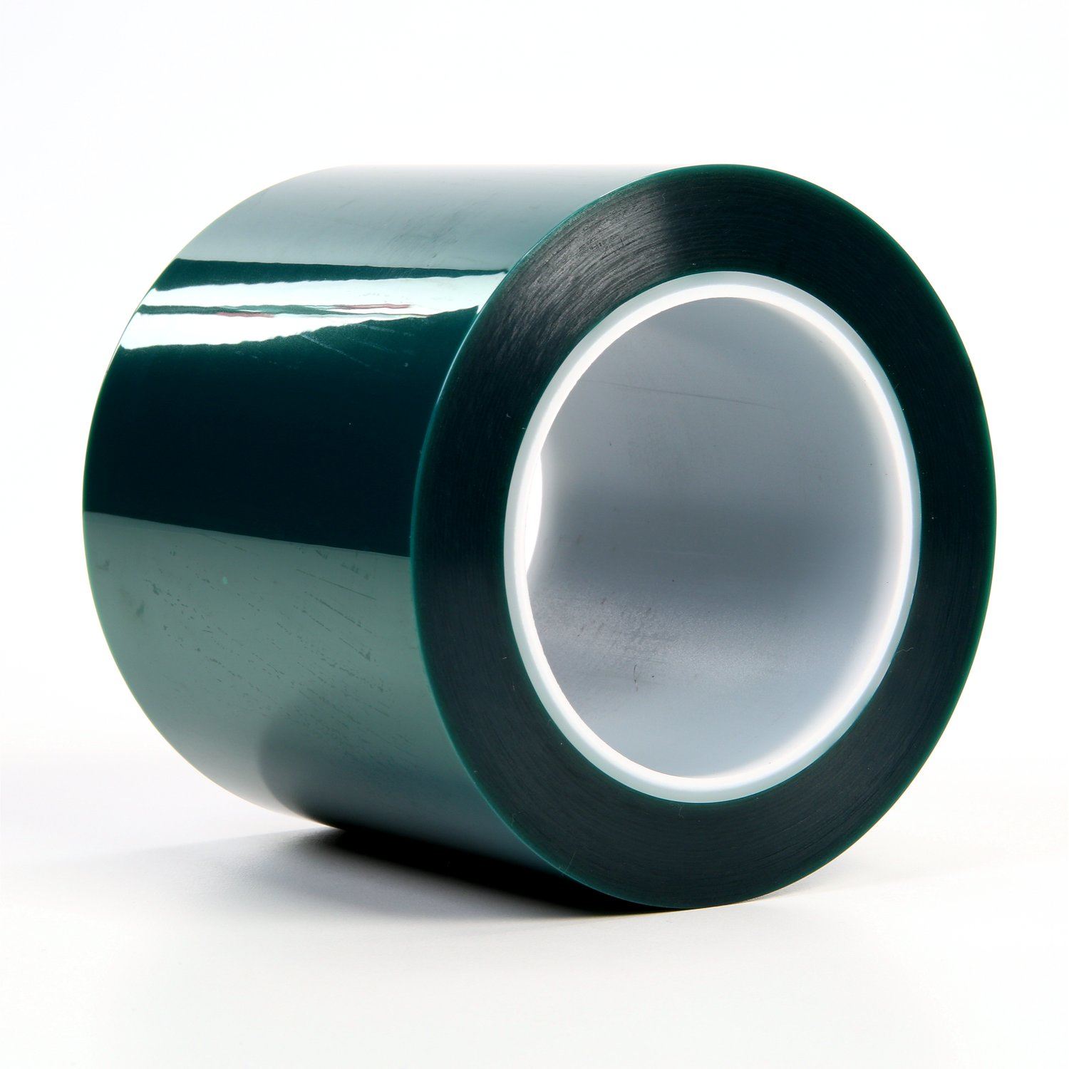 7010374930 - 3M Polyester Tape 8992, Green, 4 in x 72 yd, 3.2 mil, 8 Roll/Case