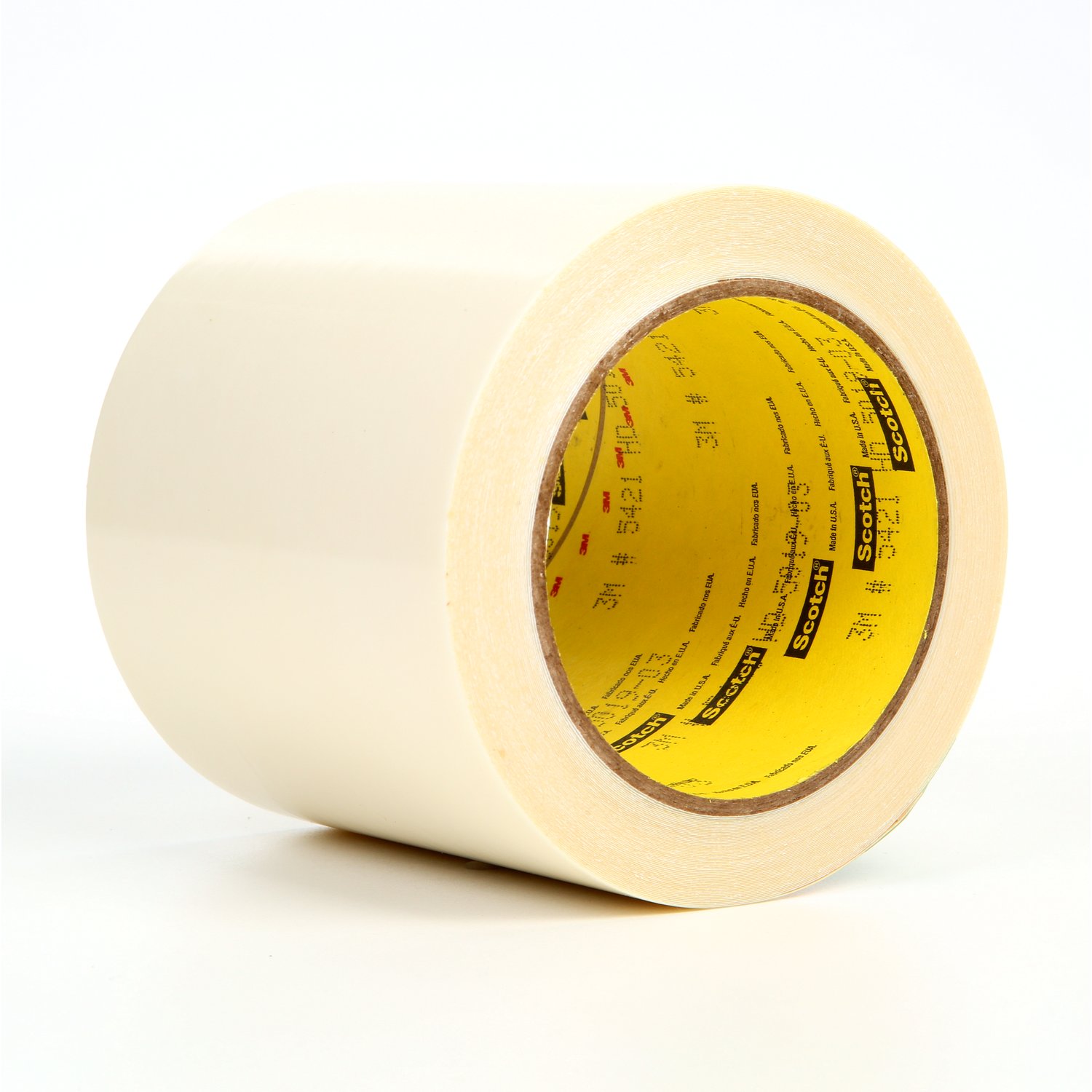 7000050053 - 3M UHMW Film Tape 5421, Transparent, 4 in x 18 yd, 6.7 mil, 3 Roll/Case