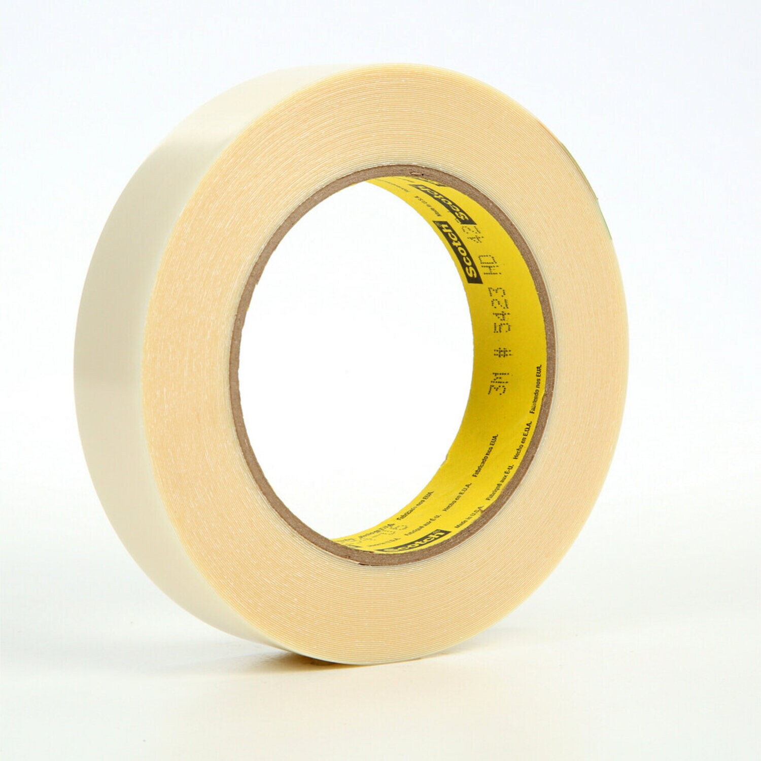 7000029146 - 3M UHMW Film Tape 5423, Transparent, 1 in x 18 yd, 12 mil, 9 Roll/Case