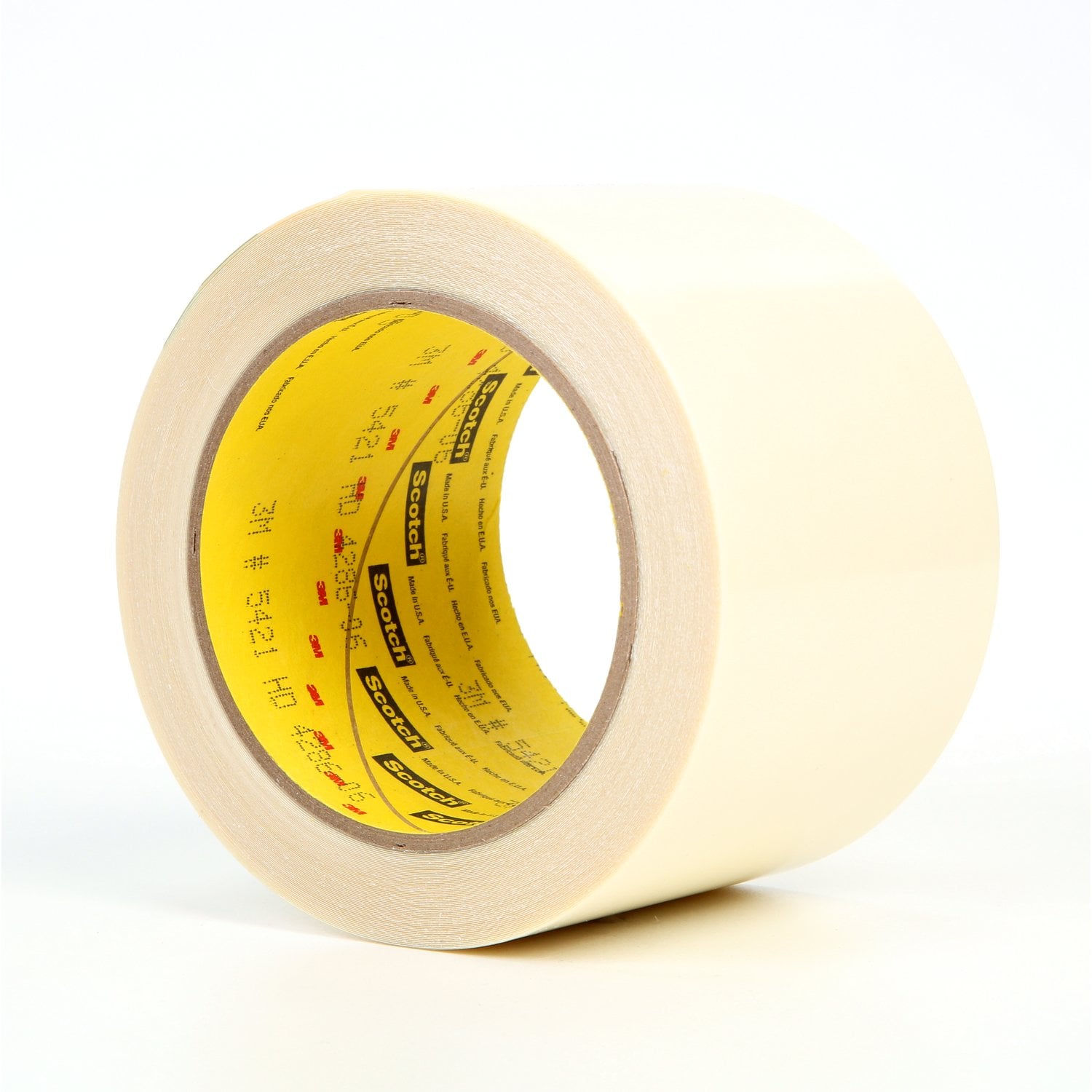 7000125202 - 3M UHMW Film Tape 5421, Transparent, 3 in x 18 yd, 6.7 mil, 3 Rolls/Case