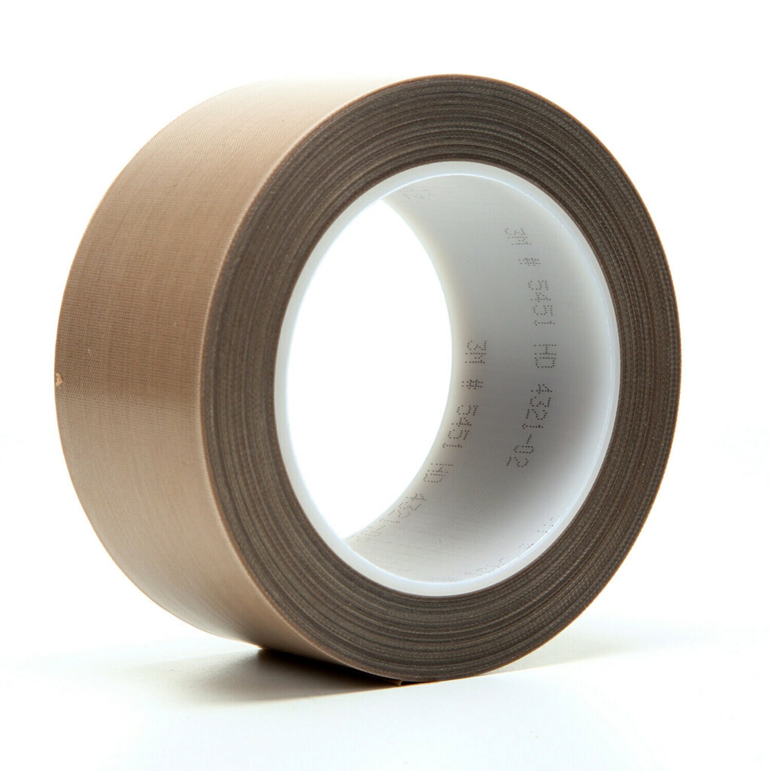 7000029153 - 3M PTFE Glass Cloth Tape 5451, Brown, 2 in x 36 yd, 5.6 mil, 6 Roll/Case