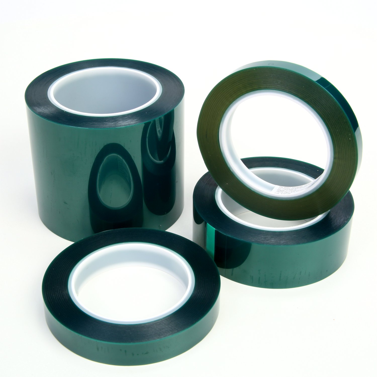 7100170122 - 3M Polyester Tape 8992, Green, 2 1/2 in x 72 yd, 3.2 mil, 12 Roll/Case