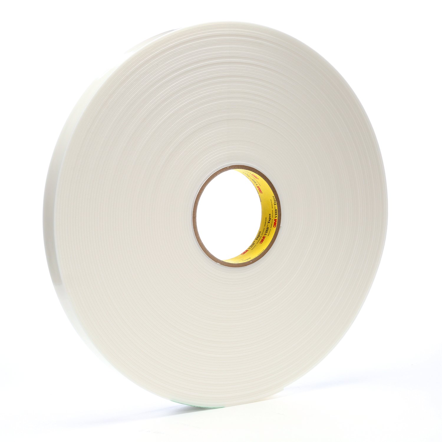 7000123402 - 3M VHB Tape 4955, White, 1 in x 36 yd, 80 mil, 9 Roll/Case