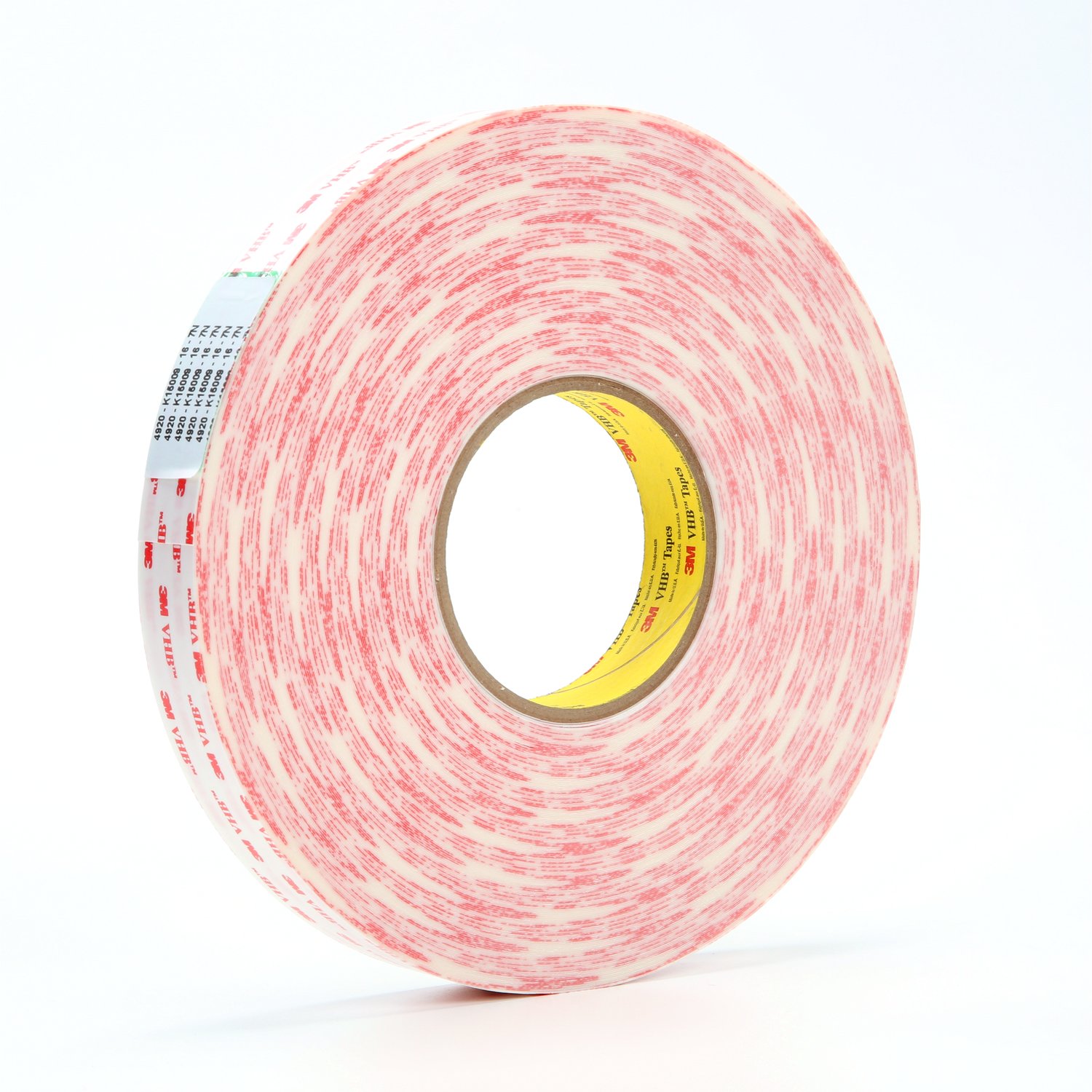 7000048561 - 3M VHB Tape 4920, White, 1 in x 72 yd, 15 mil, 9 Roll/Case
