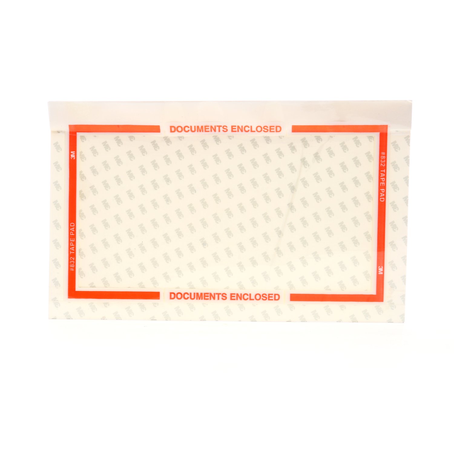 7000051824 - Scotch Pouch Tape Sheets 832, 6 in x 10 in, 4 Pack/Case