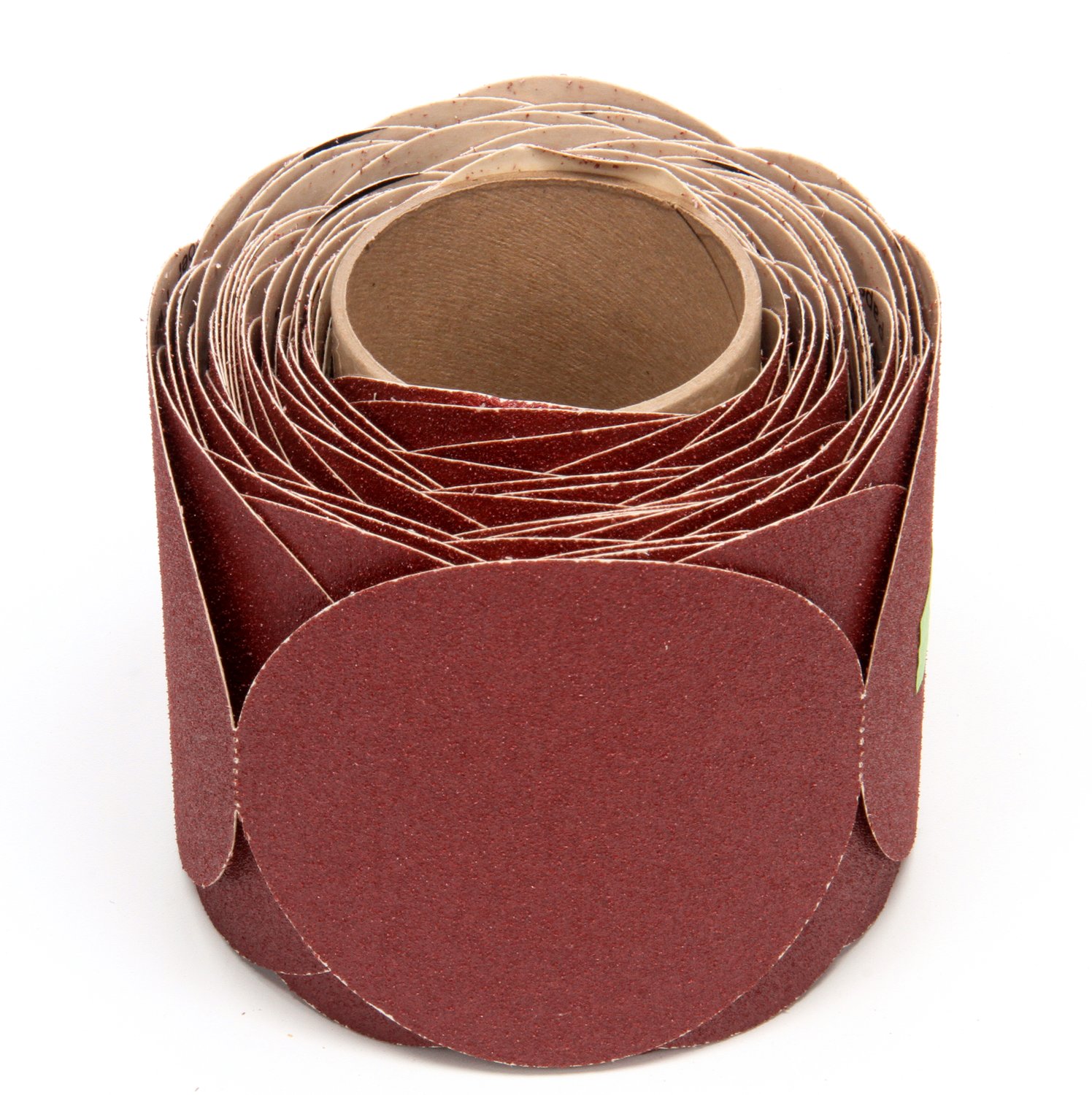 7100078003 - 3M Stikit Paper Disc Roll 763U, 80 F-weight, 5 in x NH, Die 500X, 100 Discs/Roll, 4 Rolls/Case