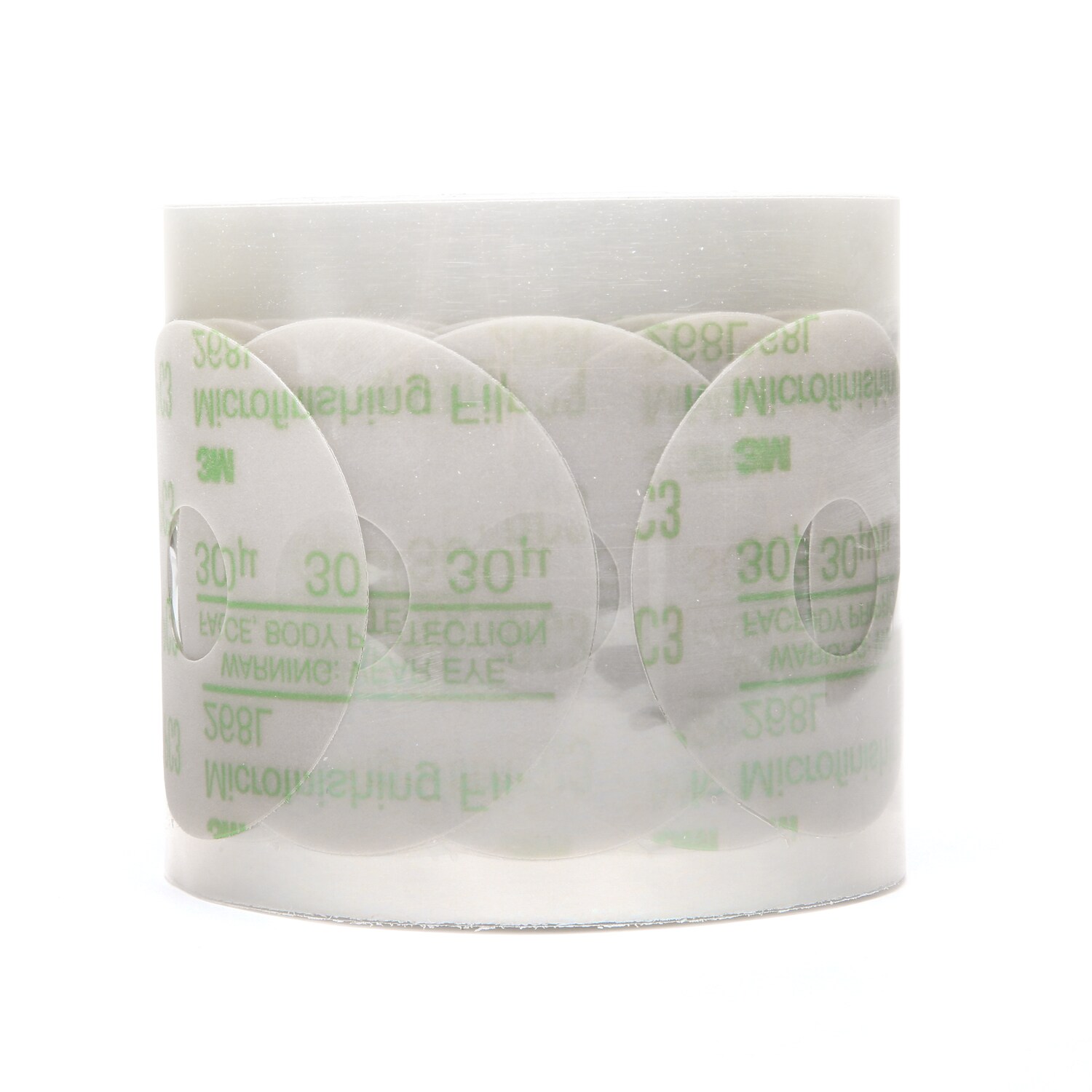 7100191999 - 3M Microfinishing PSA Film Disc Roll 268L, 40 Mic, Type D, Config