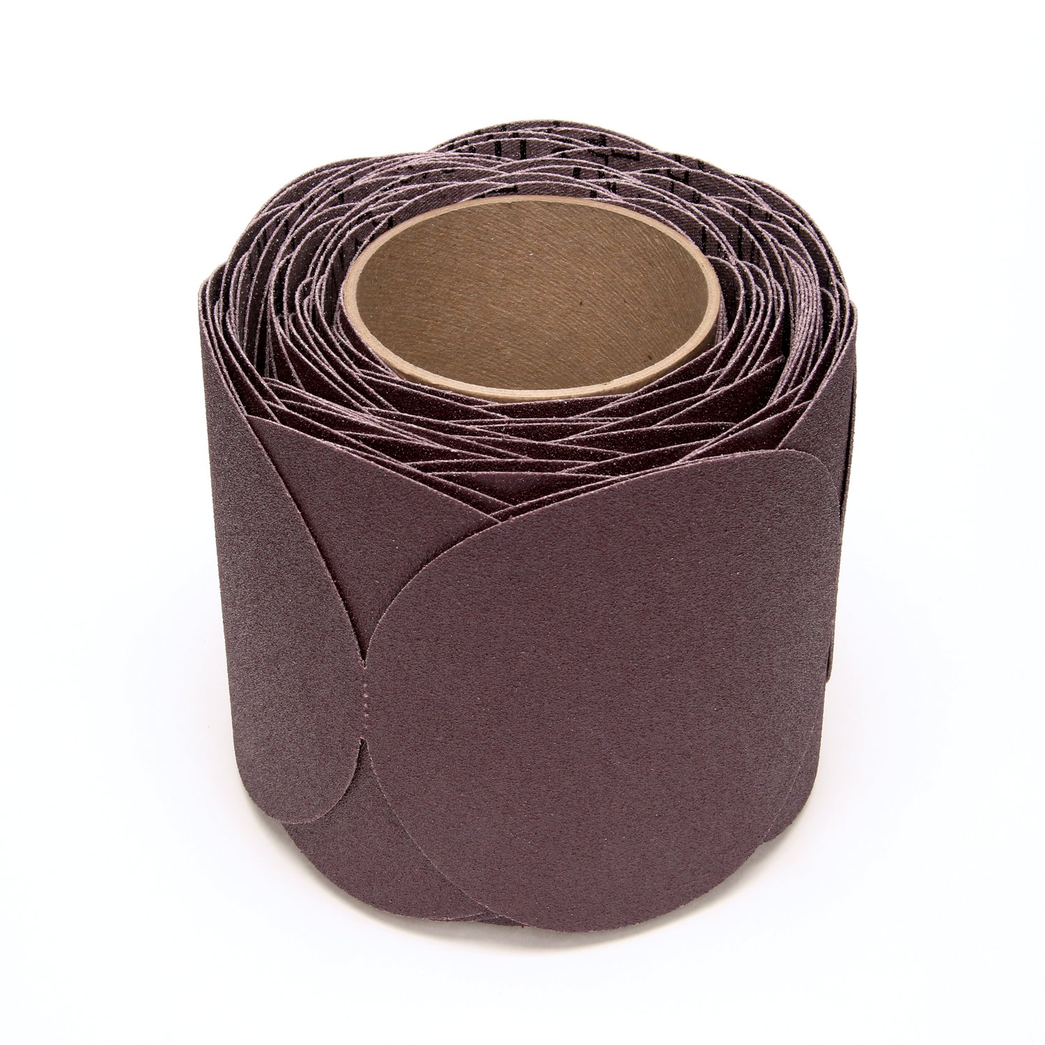 7000118782 - 3M Stikit Cloth Disc Roll 341D, P100 X-weight, 5 in x NH, Die 500X, 100 discs/roll, 4 rolls/Case