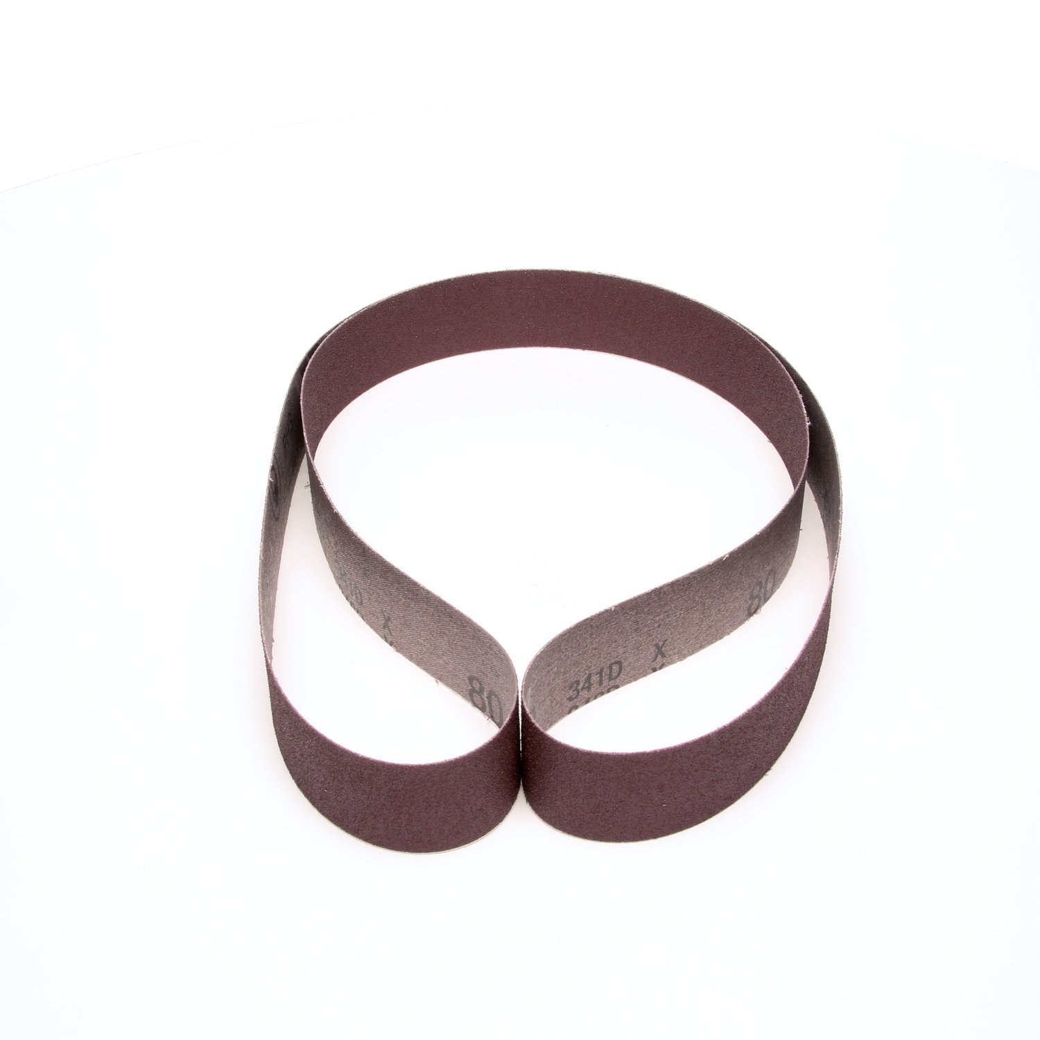 7010326156 - 3M Cloth Belt 341D, 80 X-weight, 1-1/2 in x 60 in, Film-lok, Single-flex, 50 ea/Case