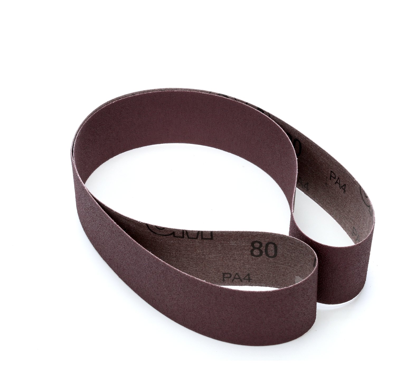 7010326187 - 3M Cloth Belt 341D, 80 X-weight, 4 in x 60 in, Film-lok, Single-flex, 50 ea/Case