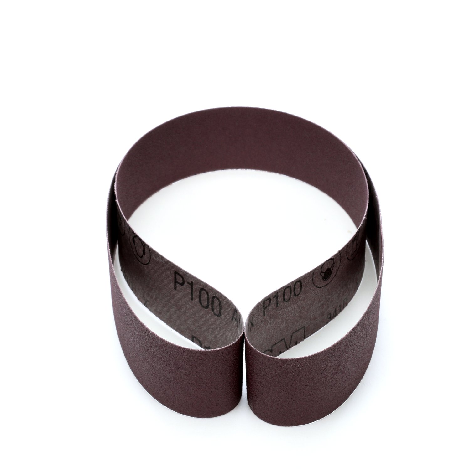 7010361717 - 3M Cloth Belt 341D, P100 X-weight, 2 in x 48 in, Film-lok, Single-flex, 50 ea/Case