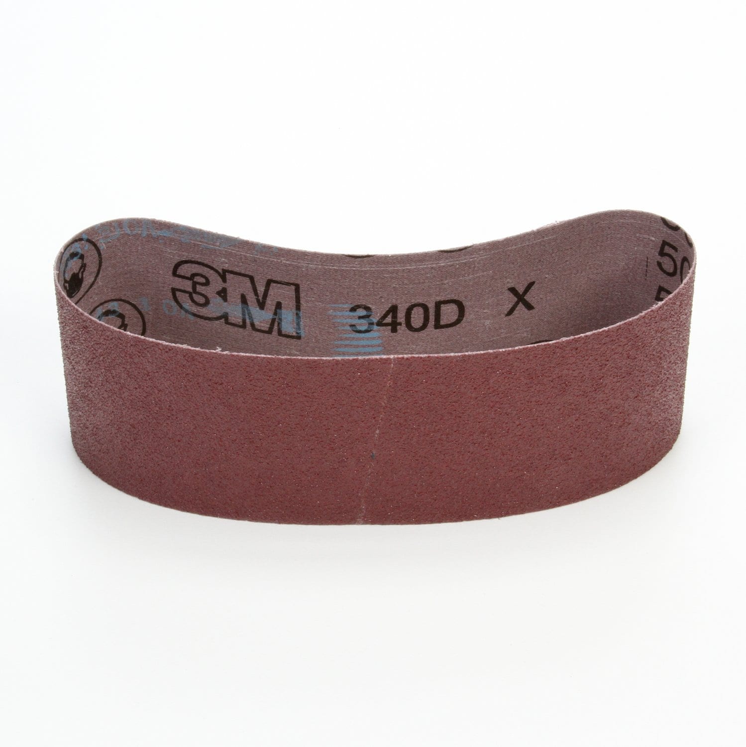 7000119044 - 3M Cloth Belt 340D, P120 X-weight, 6 in x 48 in, Film-lok, Single-flex, 20 ea/Case