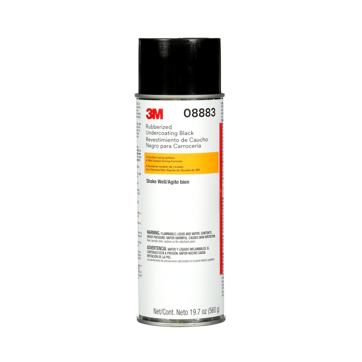 7100166585 - 3M Rubberized Undercoating 08883, 19.7 oz (560 g) Net Wt, 6/Case