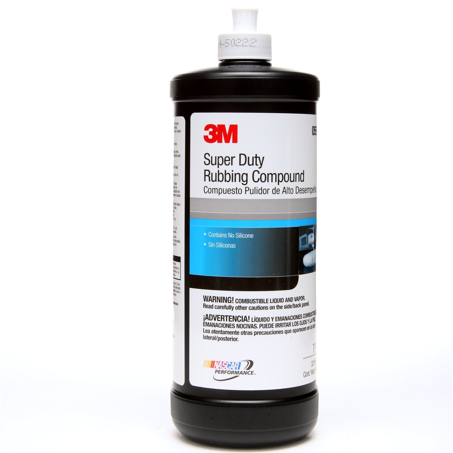 7000045494 - 3M Super Duty Rubbing Compound, 05954, 1 qt (32 fl oz/946 mL), 6 per case