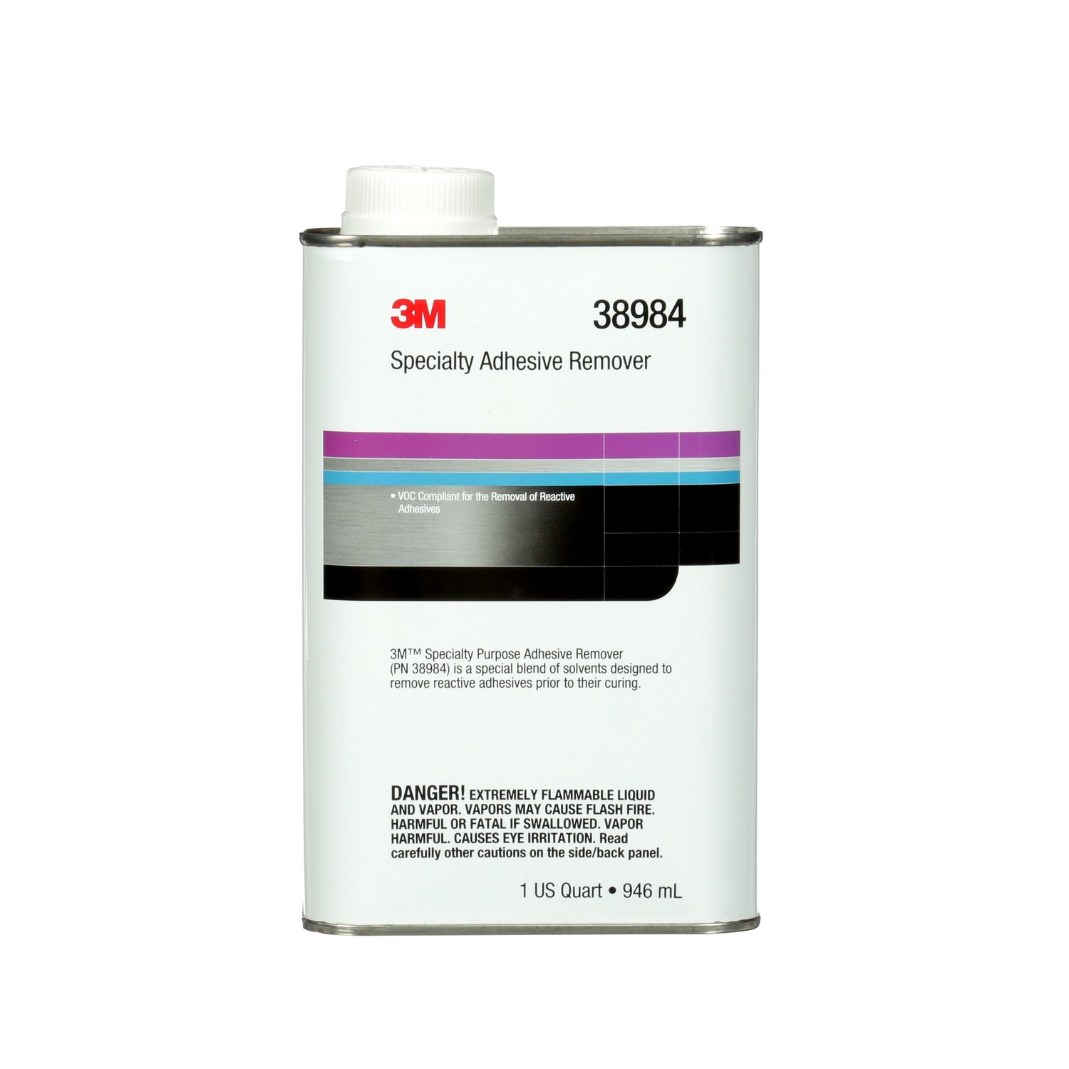 7000148209 - 3M Specialty Adhesive Remover, 38984, 1 qt, 6 per case