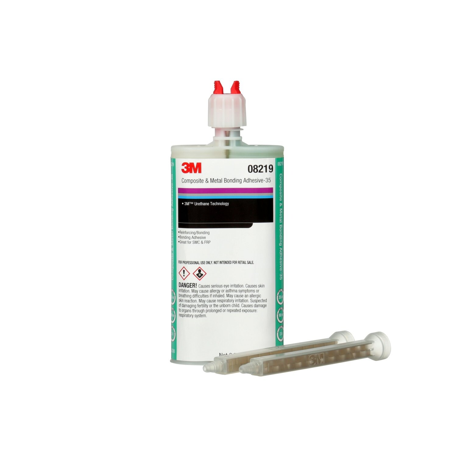 7000119892 - 3M SMC/Fiberglass Repair Adhesive-35 08219, Green, 200 mL Cartridge 6/Case