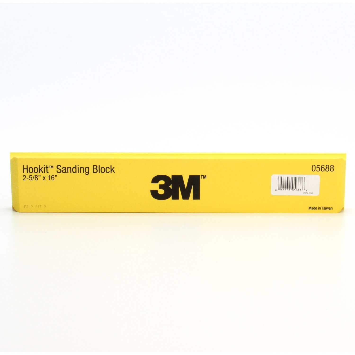 7000119961 - 3M Hookit Sanding Block 05688, 1-1/2 in X 2-5/8 in X 16 in, 8/Case