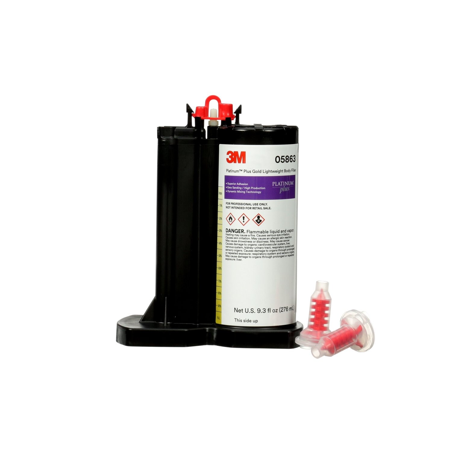 7000120074 - 3M Platinum Plus Filler 05863, 276 mL DMS Cartridge 6/Case