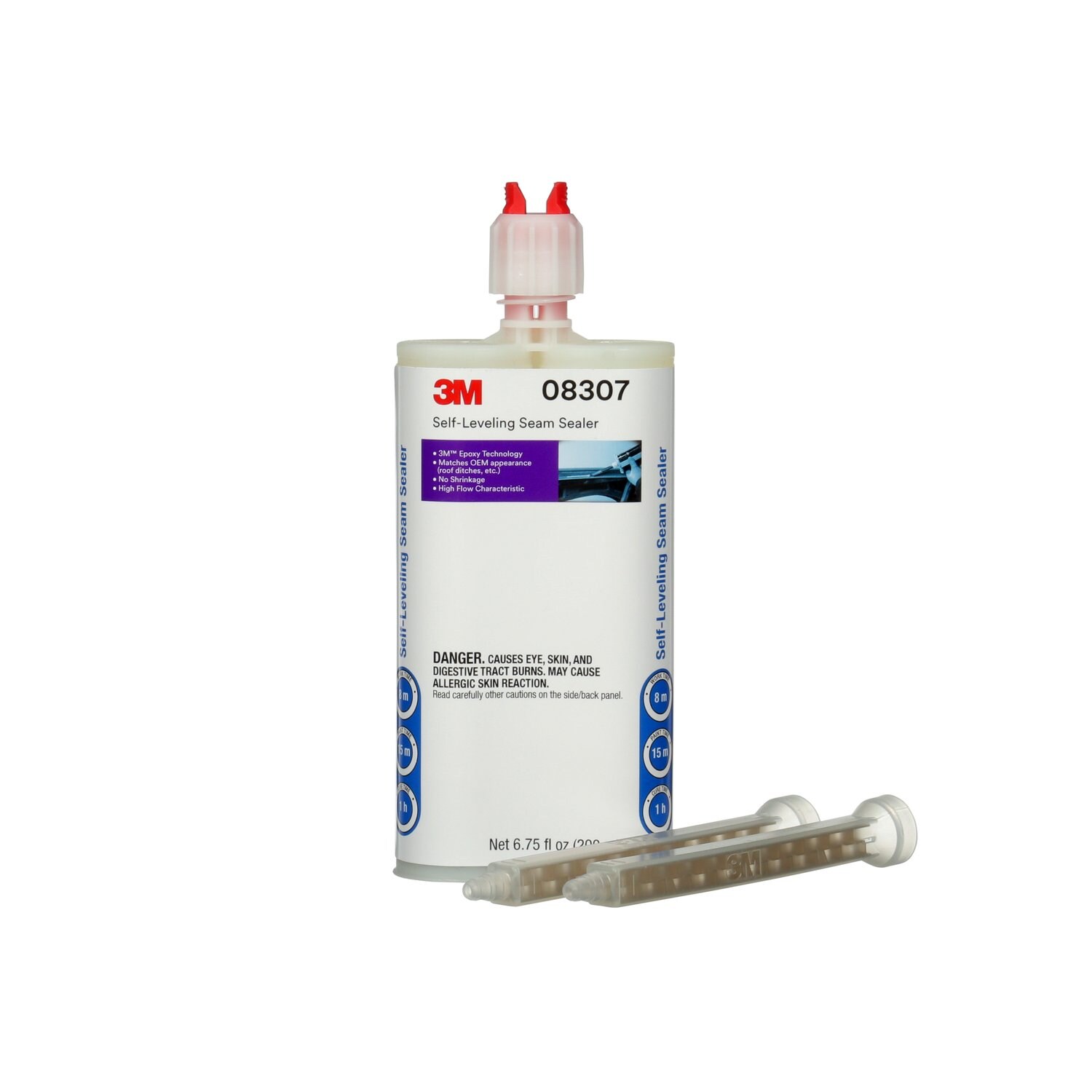 7000148242 - 3M Self-Leveling Seam Sealer 08307, 200 mL Cartridge 6/Case