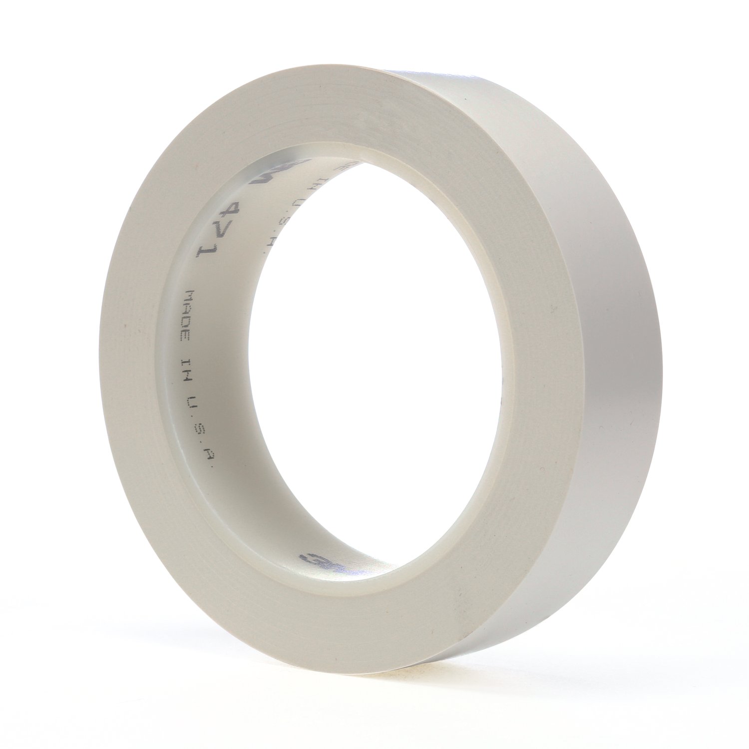 7000047472 - 3M Vinyl Tape 471, White, 1/2 in x 36 yd, 5.2 mil, 72 Roll/Case