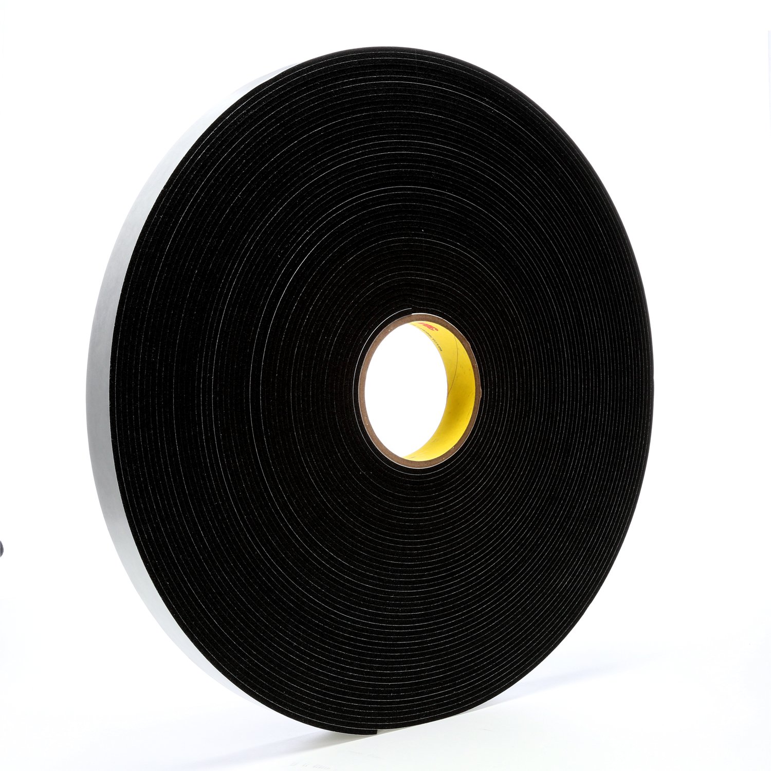 7000047497 - 3M Vinyl Foam Tape 4508, Black, 1 in x 36 yd, 125 mil, 9 Roll/Case