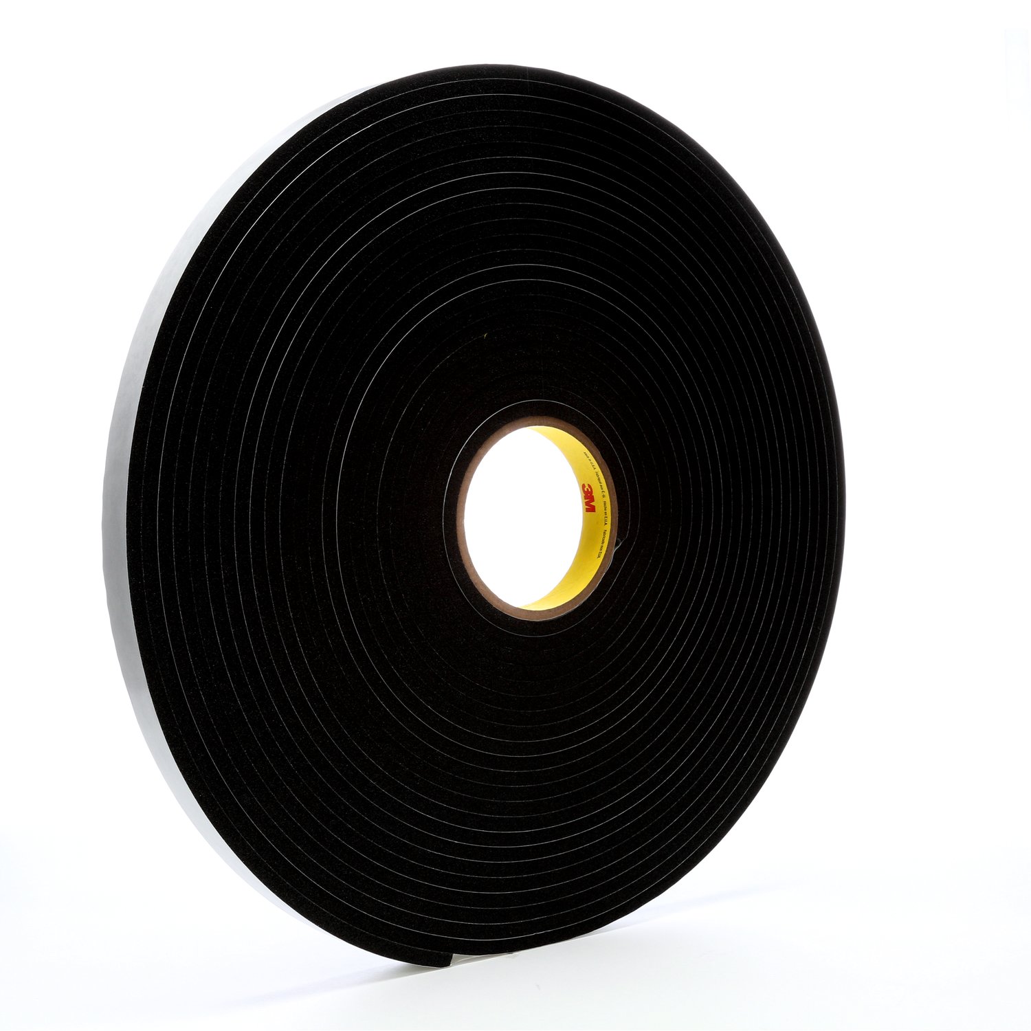 7000047498 - 3M Vinyl Foam Tape 4504, Black, 3/4 in x 18 yd, 250 mil, 12 Roll/Case