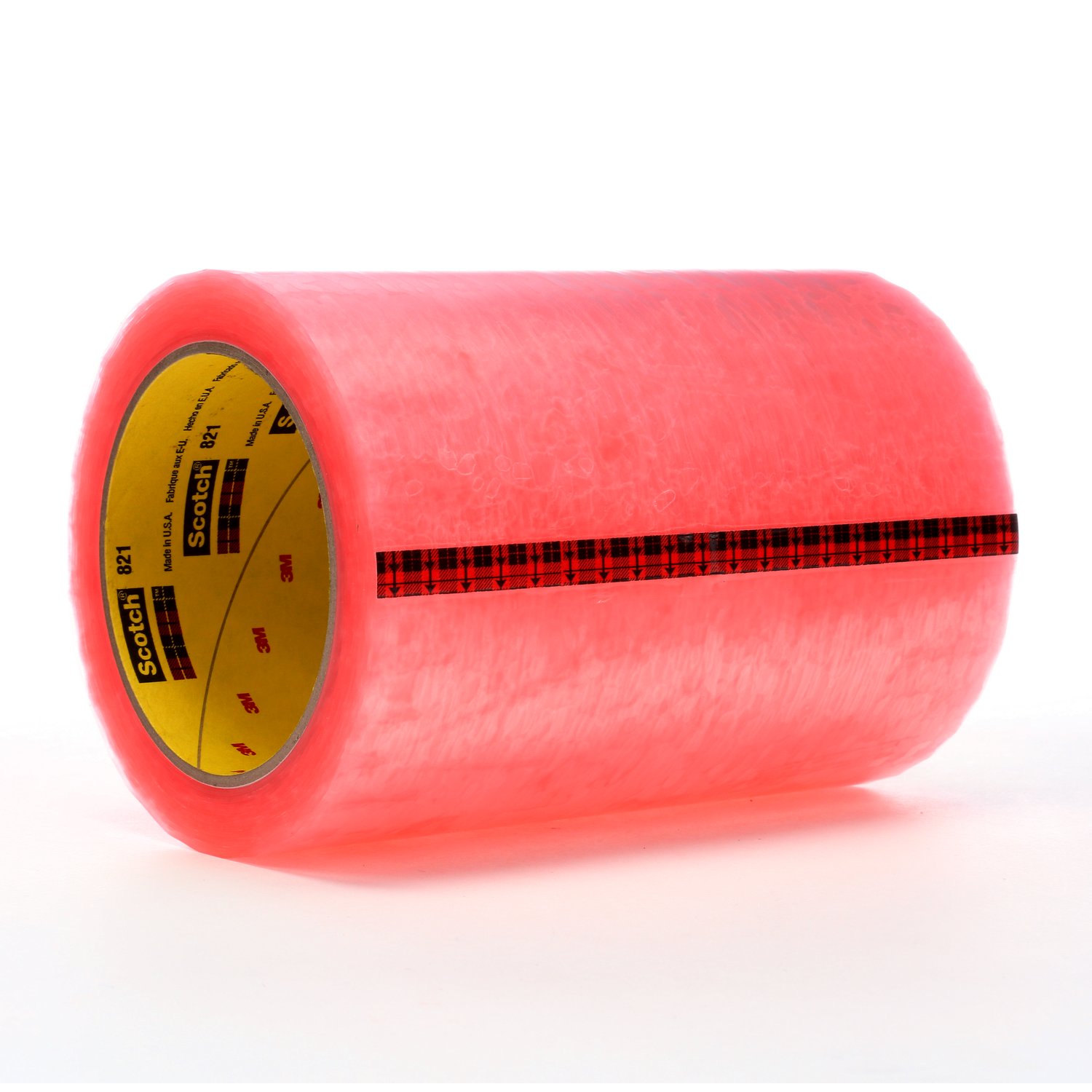 7000048394 - Scotch Label Protection Tape 821, Pink, 6 in x 72 yd, 8/Case