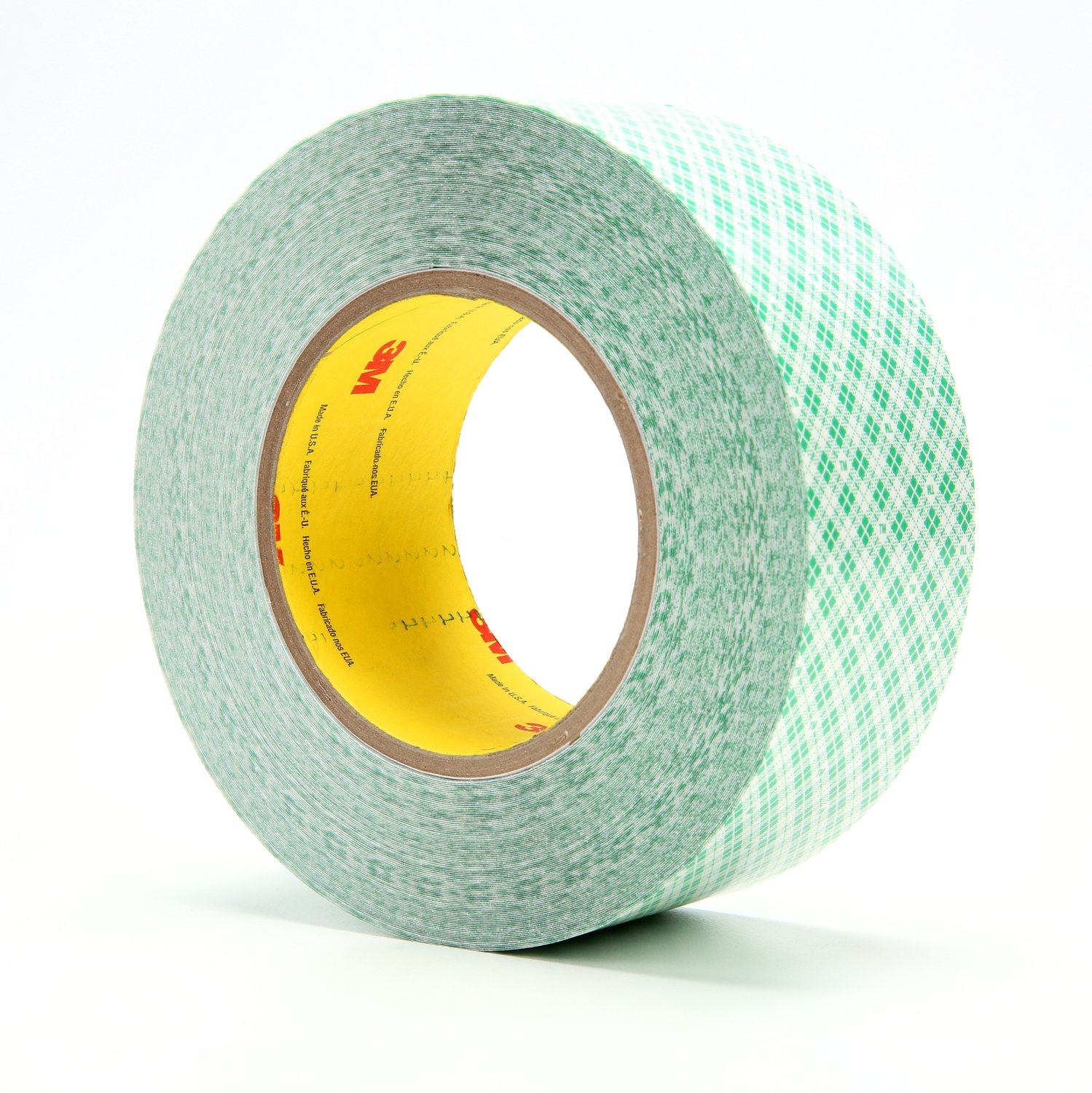 7000048621 - 3M Double Coated Film Tape 9589, White, 2 in x 36 yd, 9 mil, 24 Roll/Case