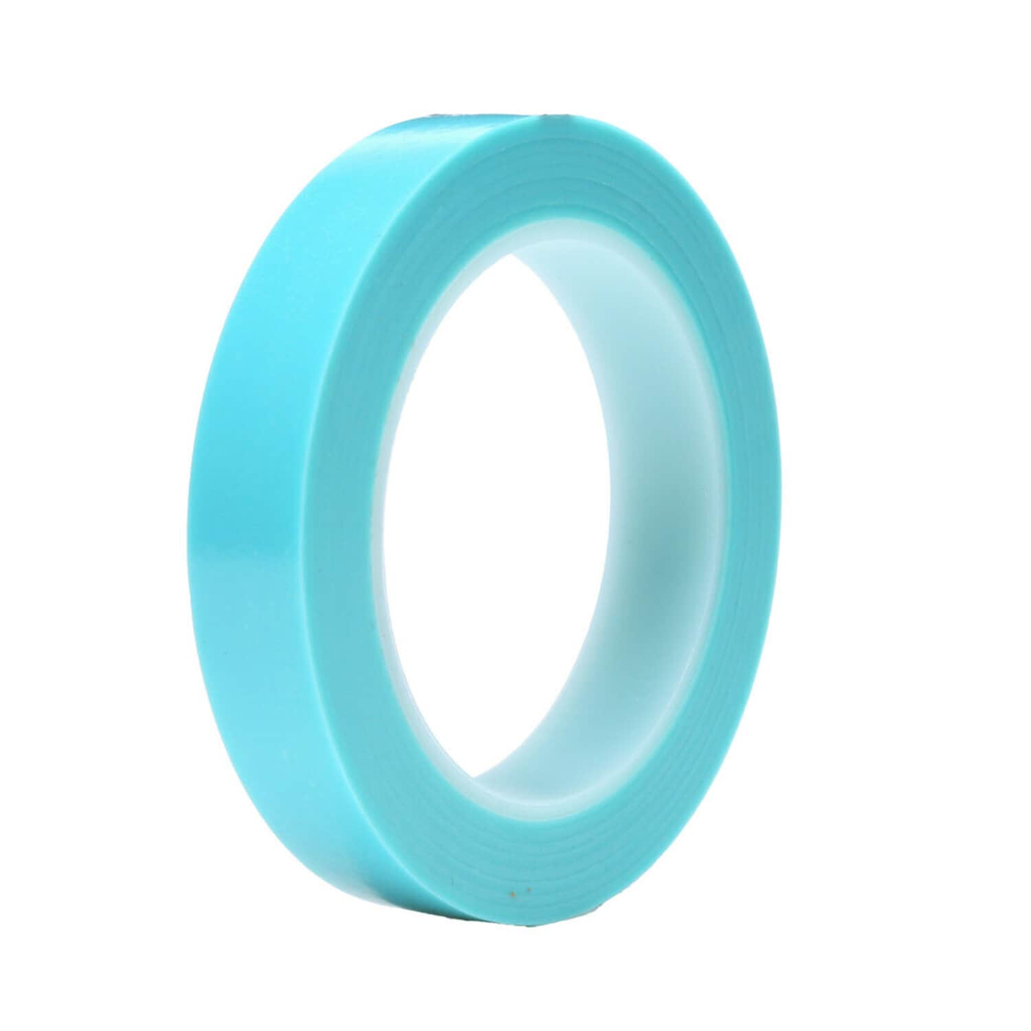 7000048758 - Scotch High Temperature Fine Line Tape 4737T, Translucent Blue, 1-1/2 in x 36 yd, 5.4 mil, 24/Case