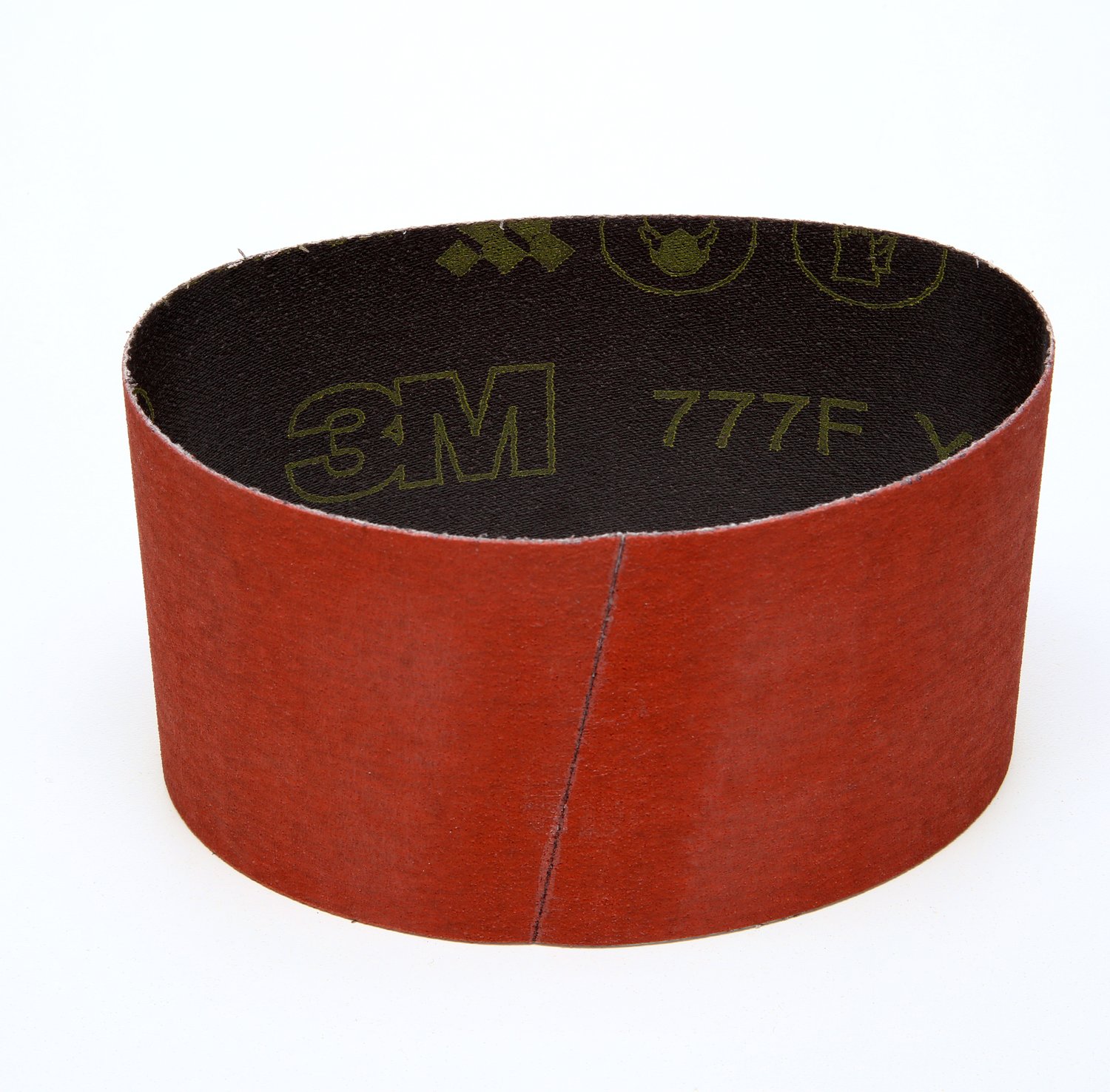 7000118390 - 3M Cloth Belt 777F, P120 YF-weight, 3-1/2 in x 15-1/2 in, Fabri-lok, L-flex, 10/Pac, 50 ea/Case