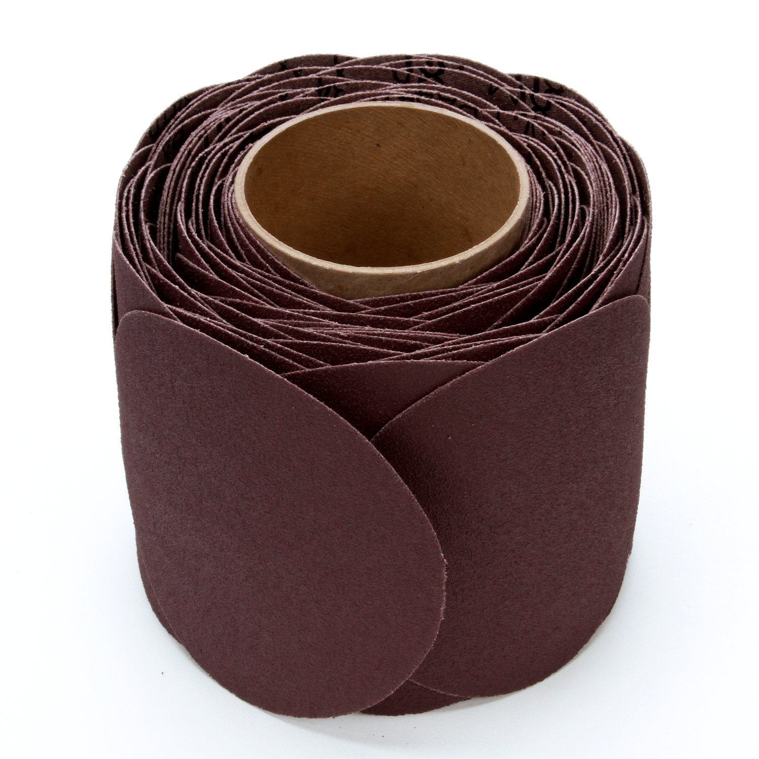 7000118783 - 3M Stikit Cloth Disc Roll 341D, 80 X-weight, 5 in x NH, Die 500X, 100 discs/roll, 4 rolls/Case