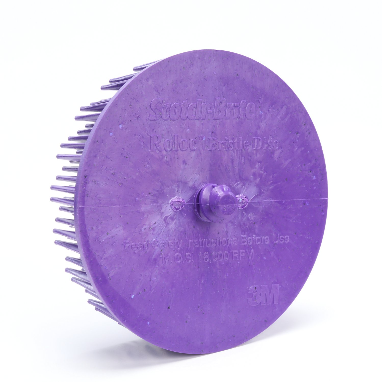 7000000777 - Scotch-Brite Roloc Body Man's Bristle Disc, 07537, RD-ZB, 36, 3 in, 3/Carton, 18 ea/Case
