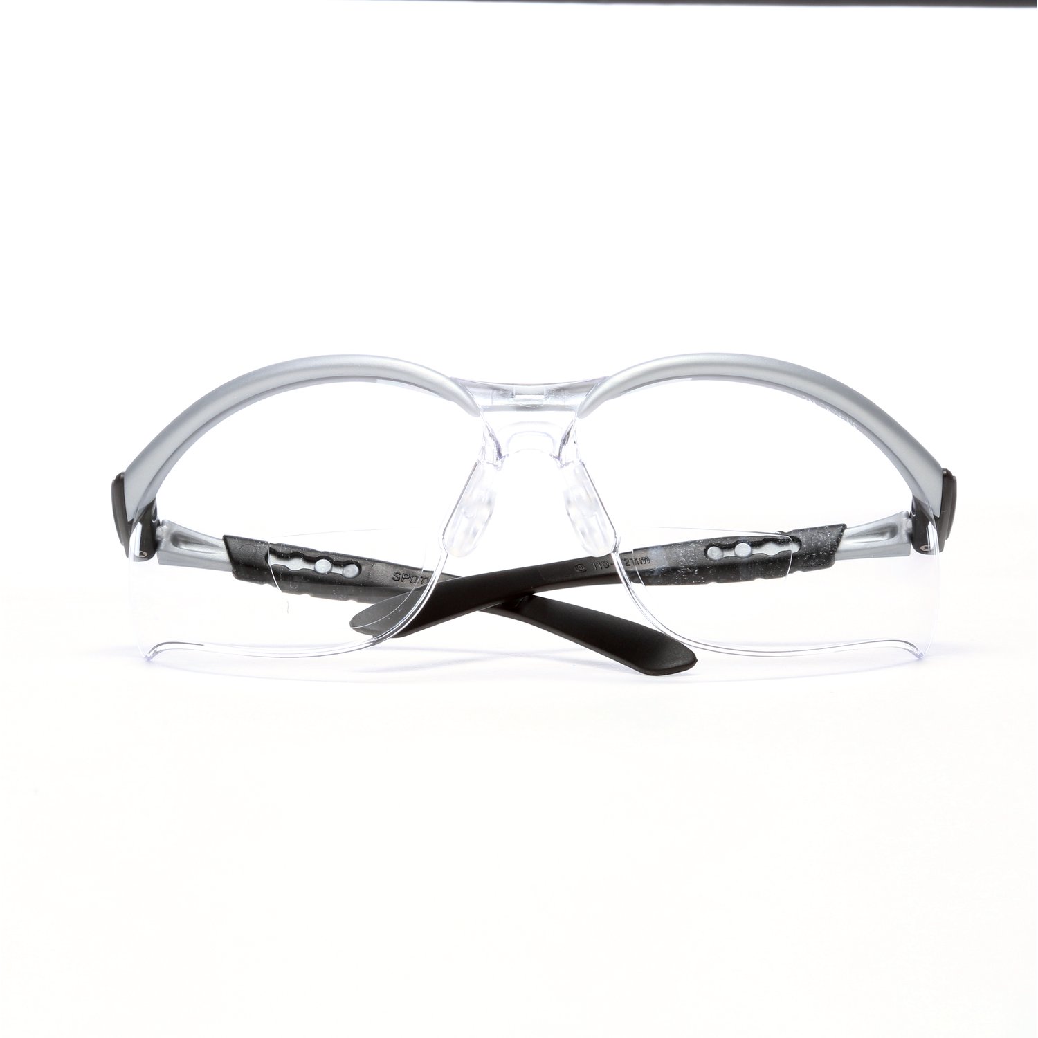 7000127491 - 3M BX Reader Protective Eyewear 11376-00000-20, Clear Lens, Silver Frame, +2.5 Diopter, 20 ea/Case