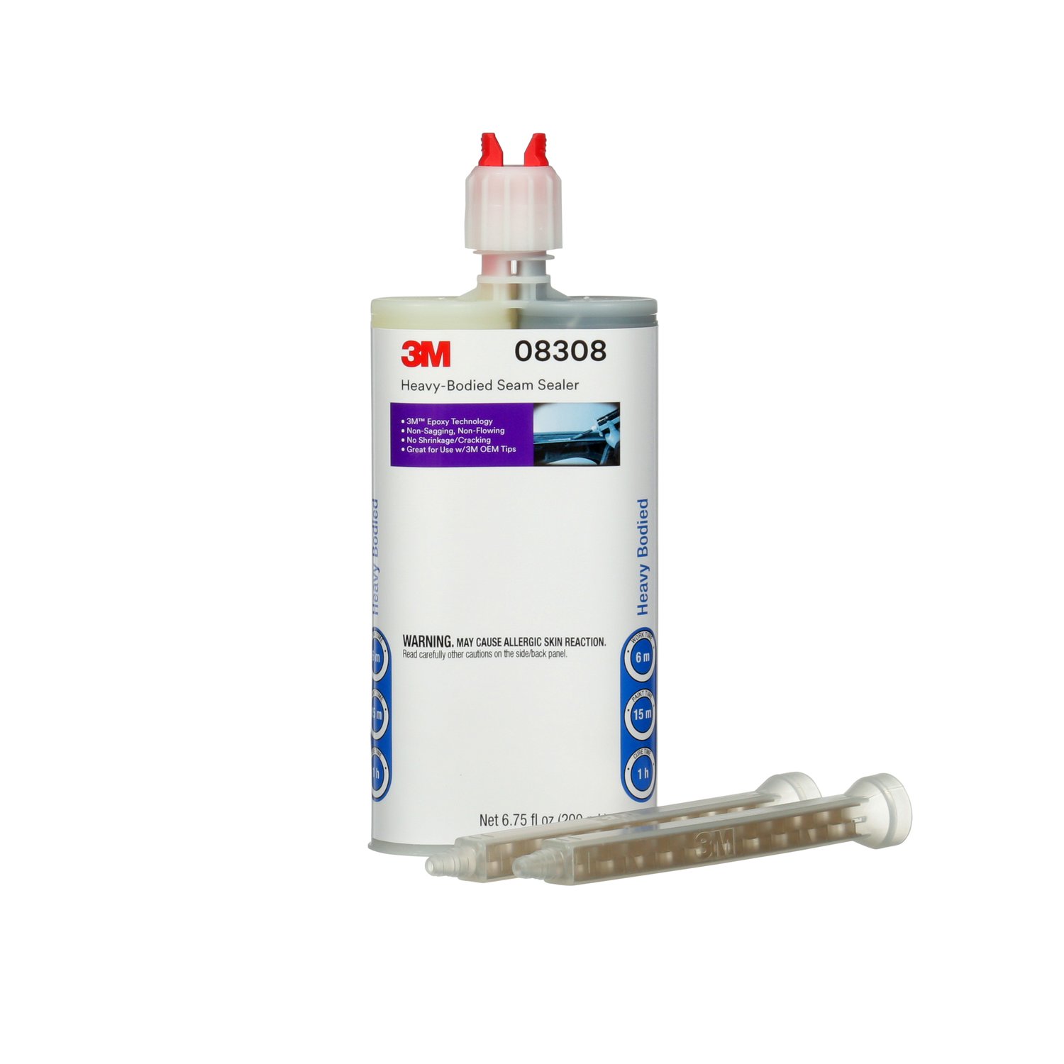 7000120463 - 3M Heavy-Bodied Seam Sealer 08308, 200 ml Cartridge 6/Case